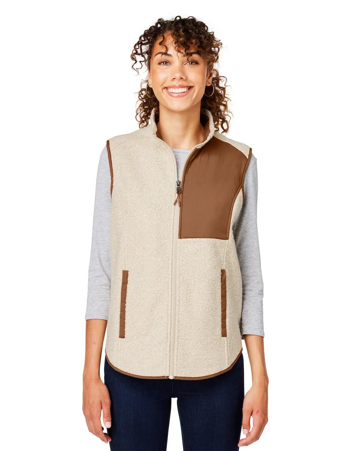 Ladies' Aura Sweater Fleece Vest 2 of 29