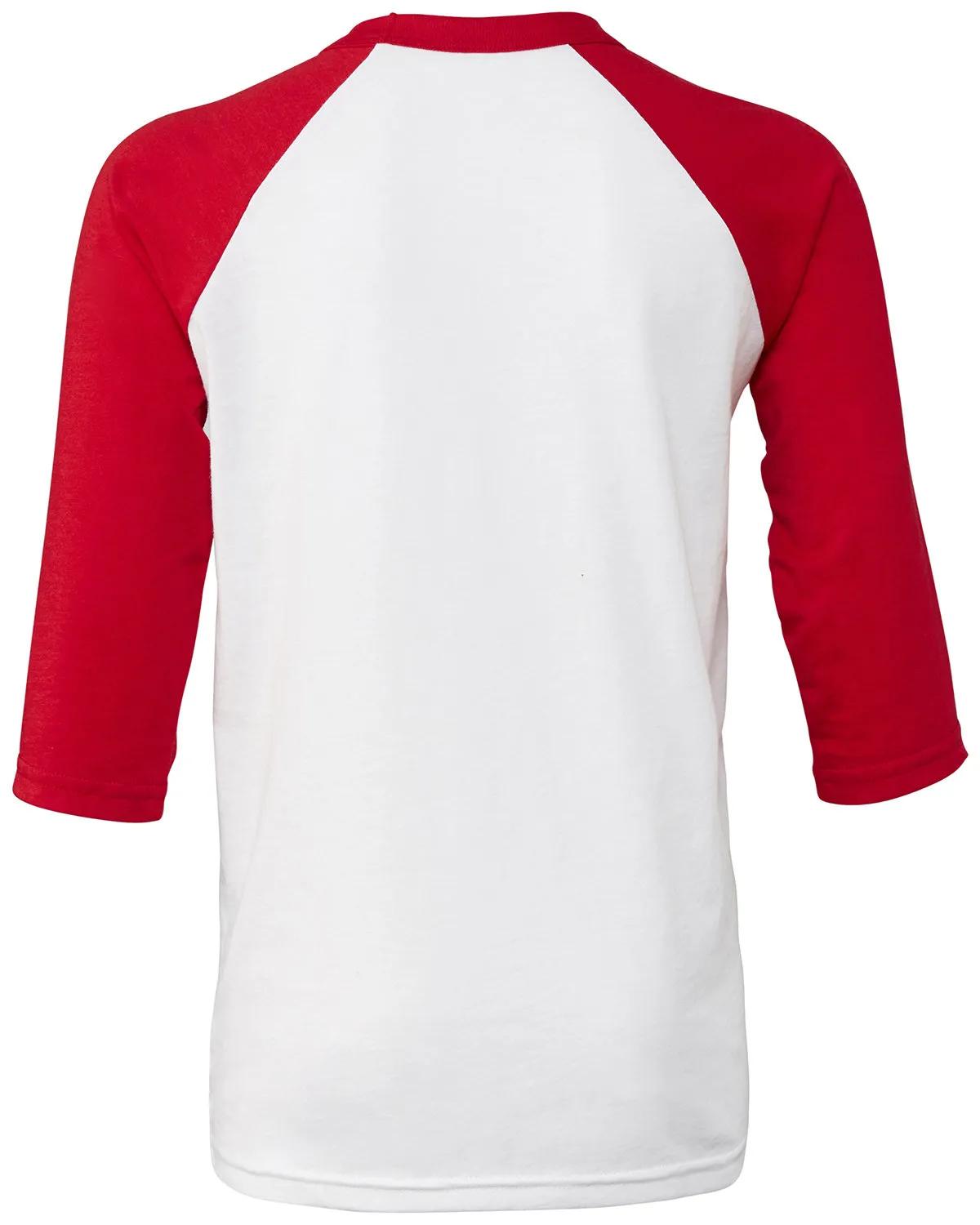 Youth Three-Quarter Sleeve Baseball T-Shirt 7 of 26