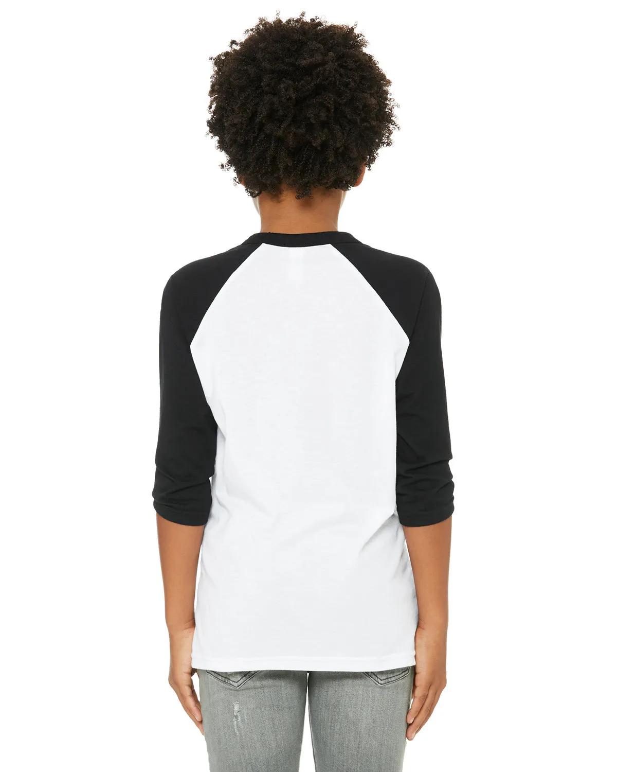 Youth Three-Quarter Sleeve Baseball T-Shirt 9 of 26