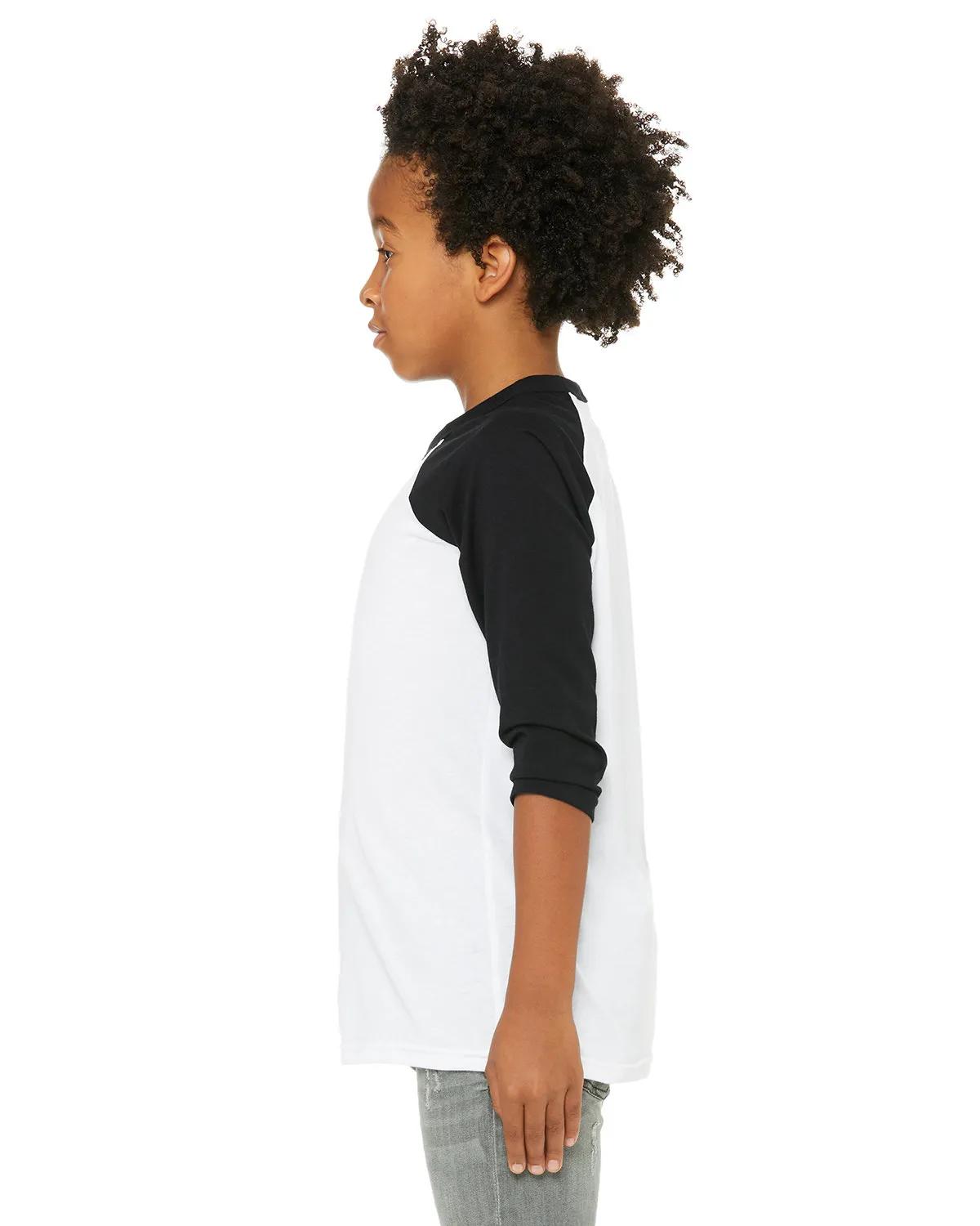 Youth Three-Quarter Sleeve Baseball T-Shirt 10 of 26
