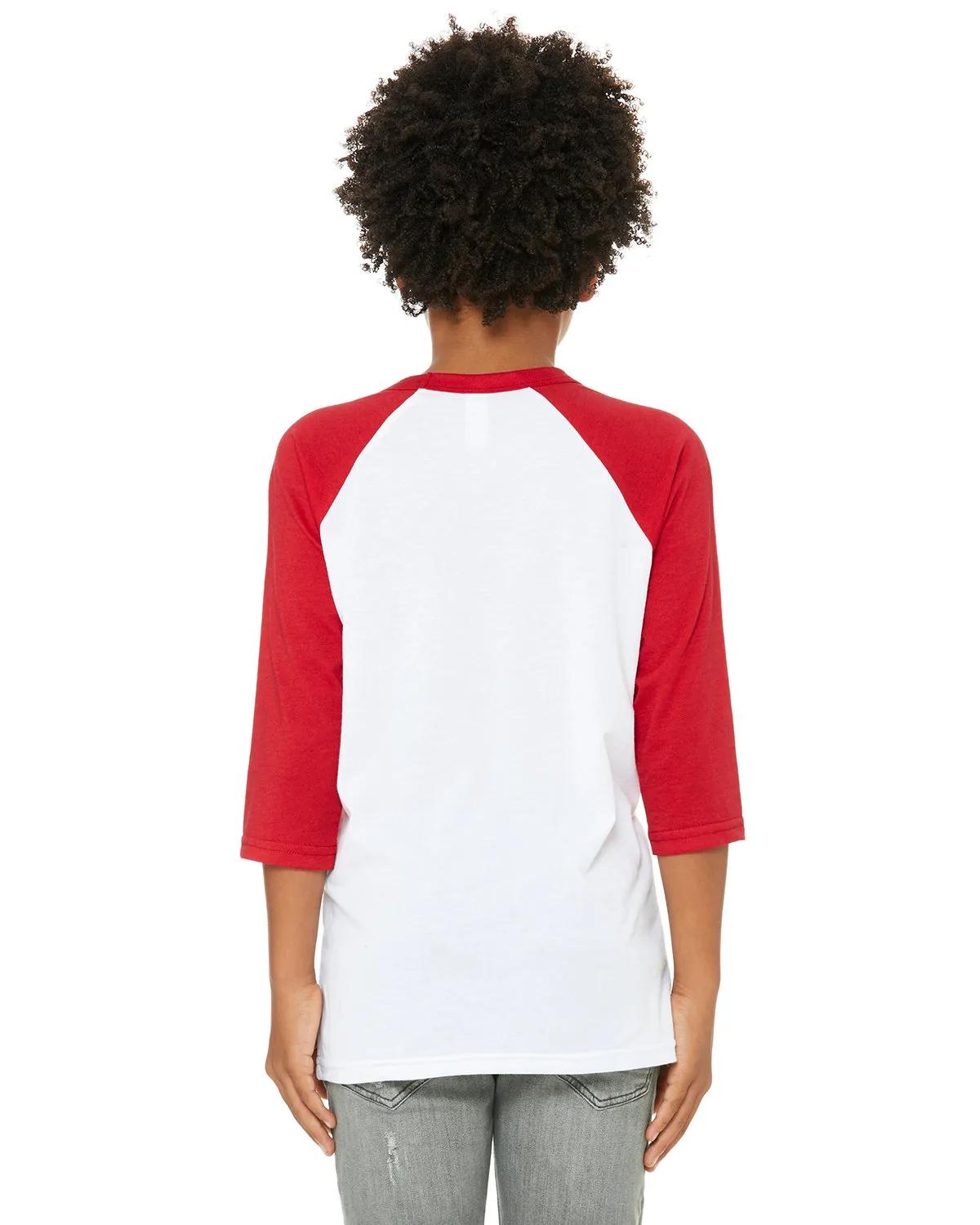 Youth Three-Quarter Sleeve Baseball T-Shirt 22 of 26