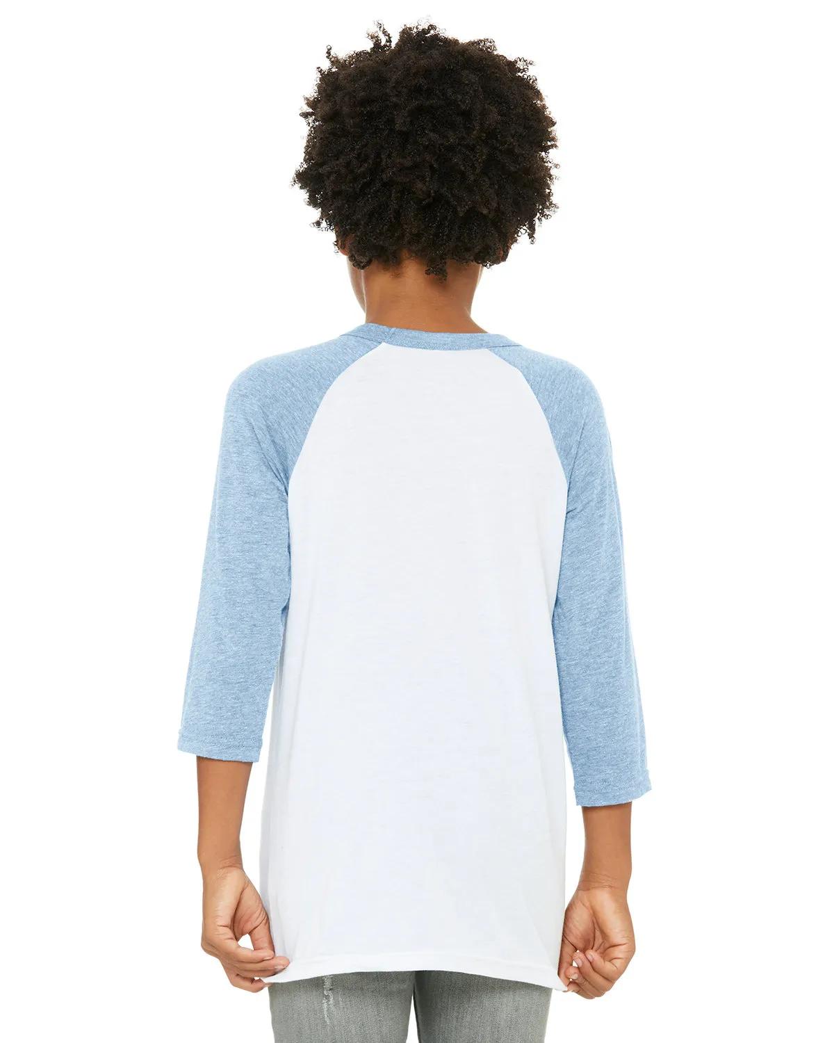 Youth Three-Quarter Sleeve Baseball T-Shirt 7 of 26