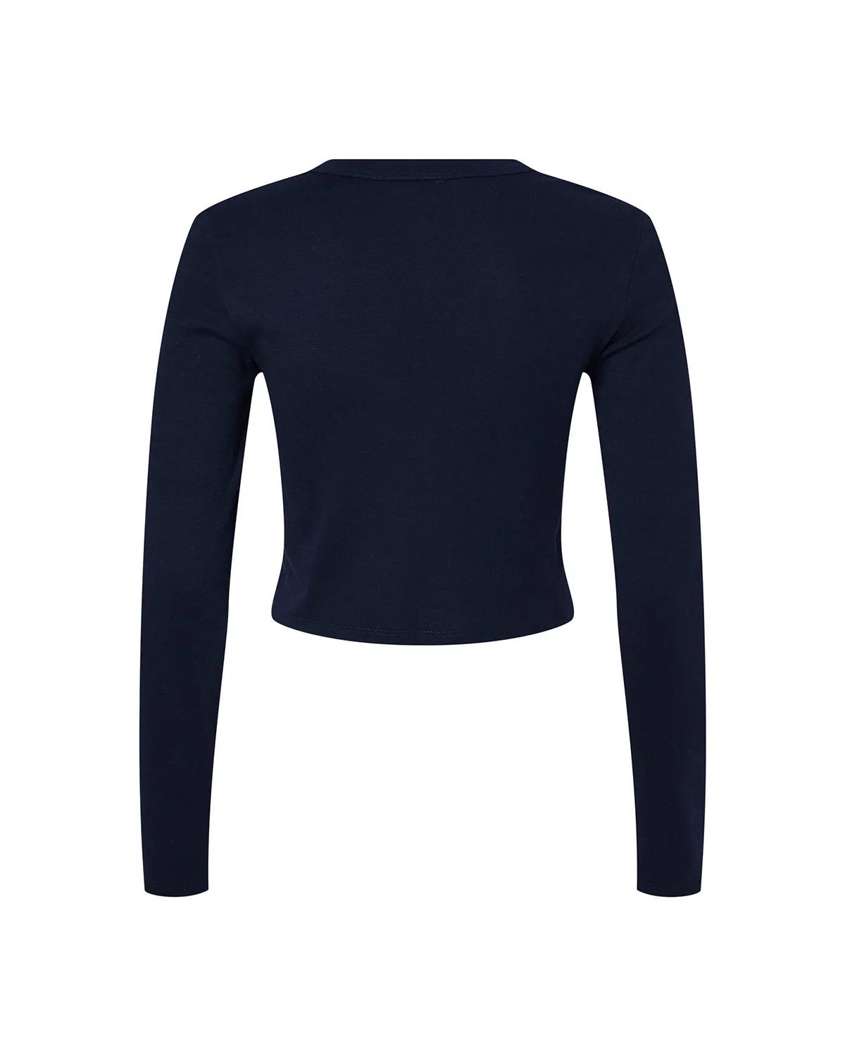 Ladies' Micro Ribbed Long Sleeve Baby T-Shirt 18 of 29