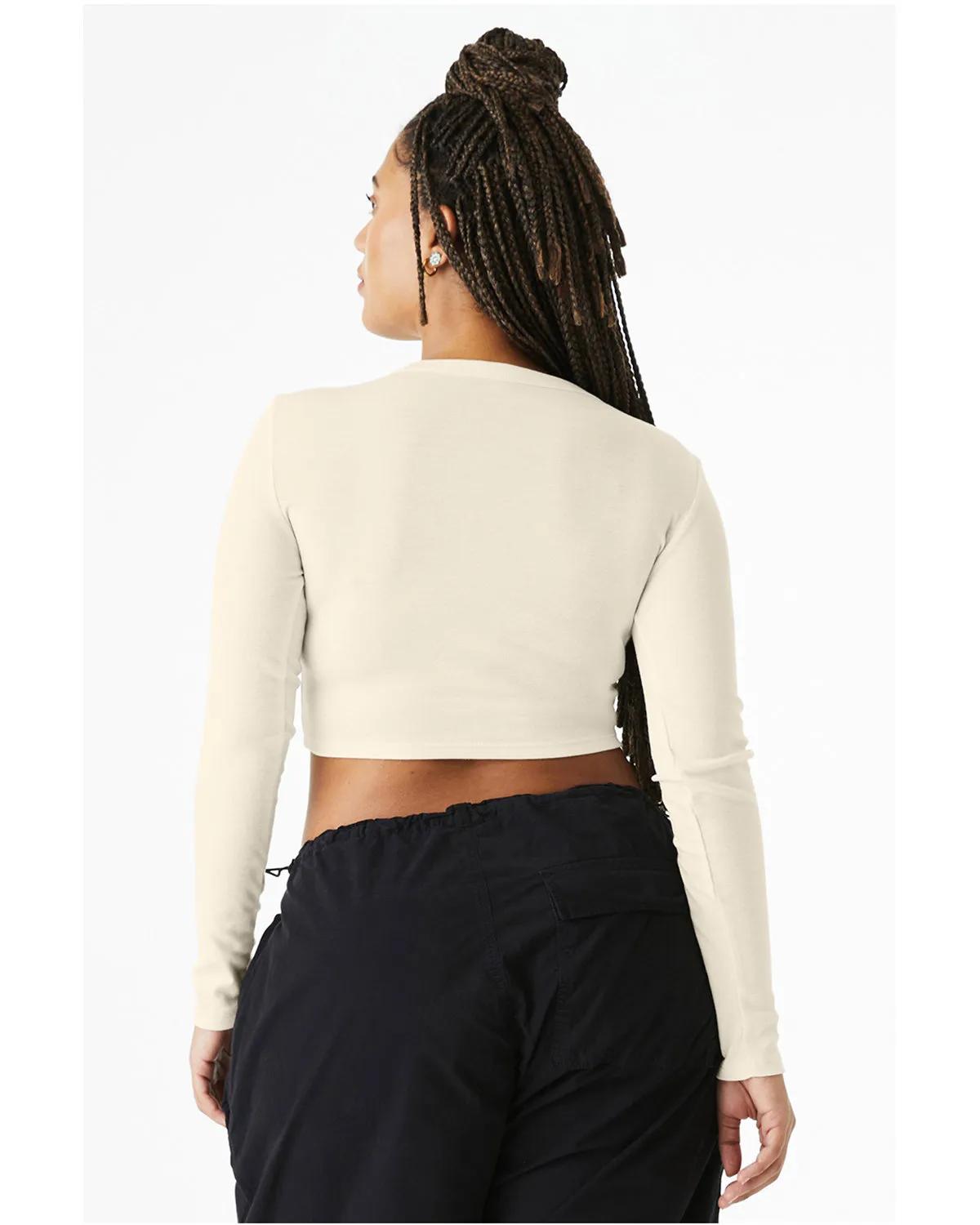 Ladies' Micro Ribbed Long Sleeve Baby T-Shirt 20 of 29