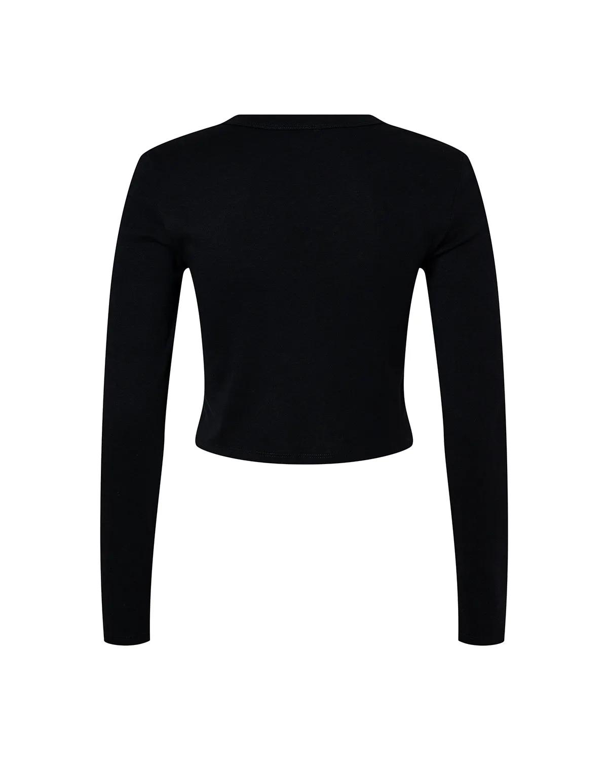 Ladies' Micro Ribbed Long Sleeve Baby T-Shirt 10 of 29