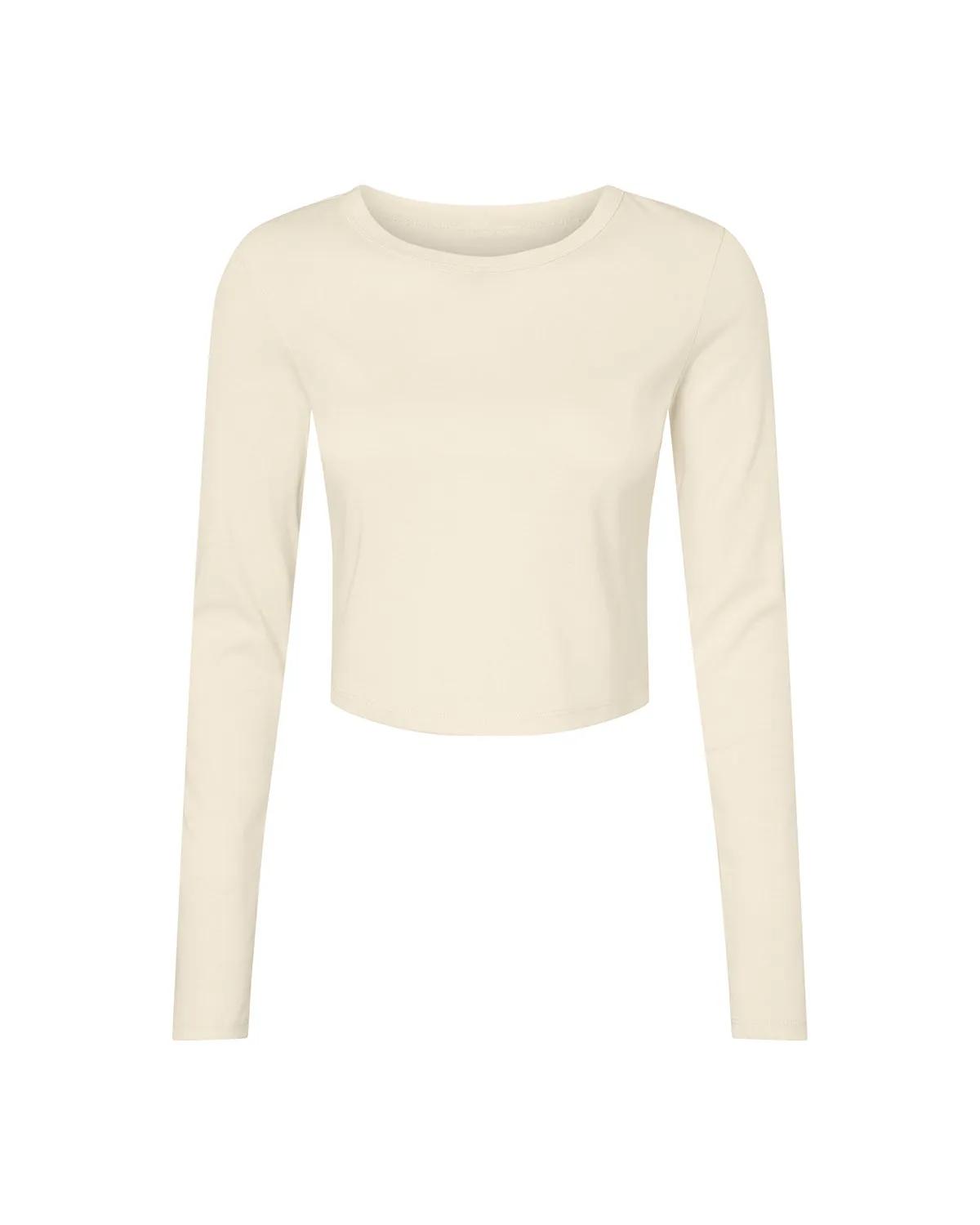 Ladies' Micro Ribbed Long Sleeve Baby T-Shirt 22 of 29