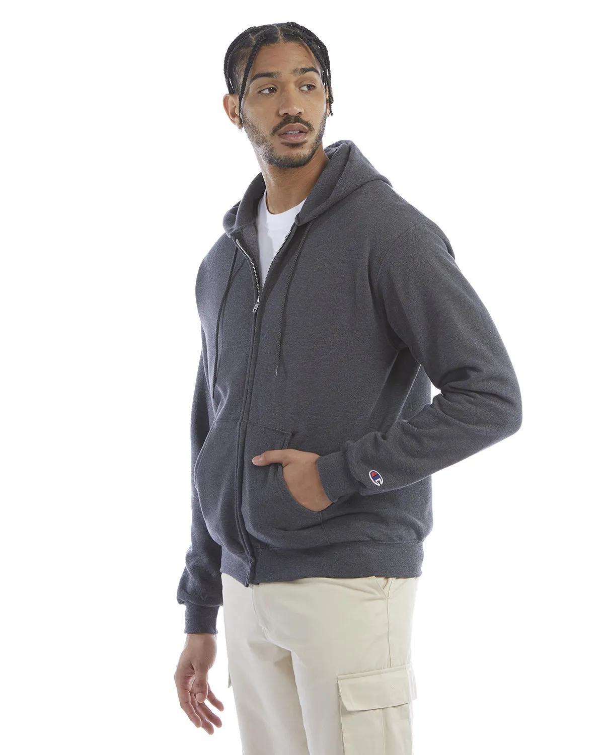 Adult Powerblend® Full-Zip Hooded Sweatshirt 25 of 47