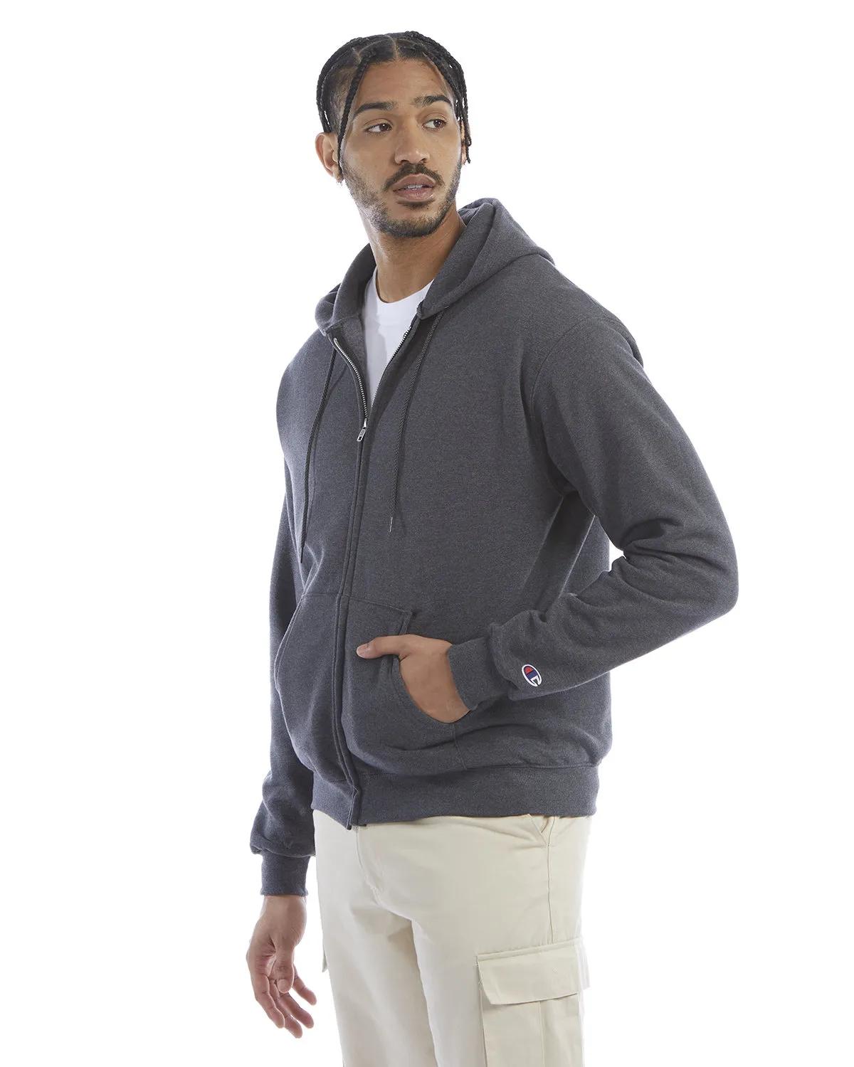 Adult Powerblend® Full-Zip Hooded Sweatshirt 33 of 47