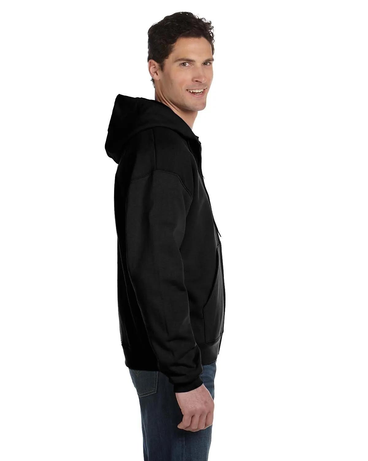 Adult Powerblend® Full-Zip Hooded Sweatshirt 14 of 47