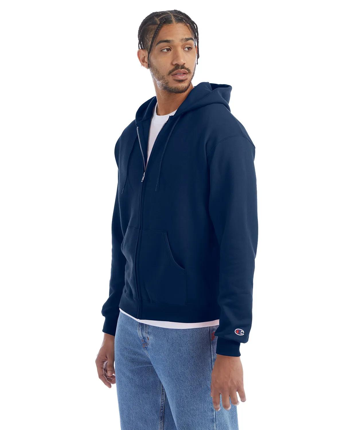 Adult Powerblend® Full-Zip Hooded Sweatshirt 39 of 47