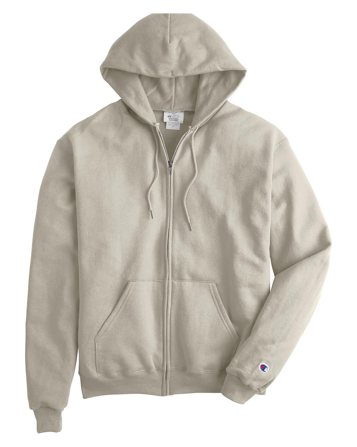 Adult Powerblend® Full-Zip Hooded Sweatshirt 38 of 47
