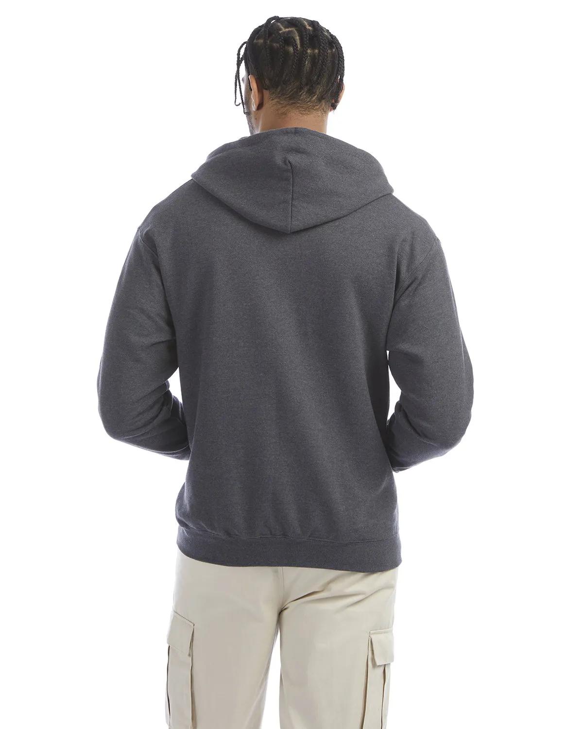 Adult Powerblend® Full-Zip Hooded Sweatshirt 8 of 47