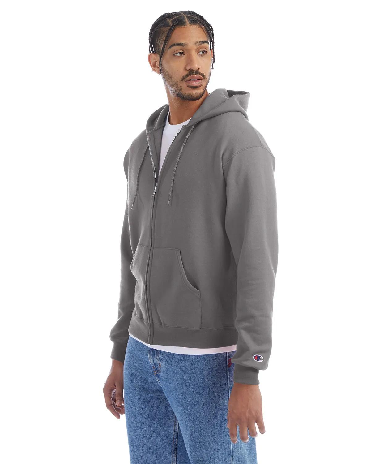 Adult Powerblend® Full-Zip Hooded Sweatshirt 16 of 47