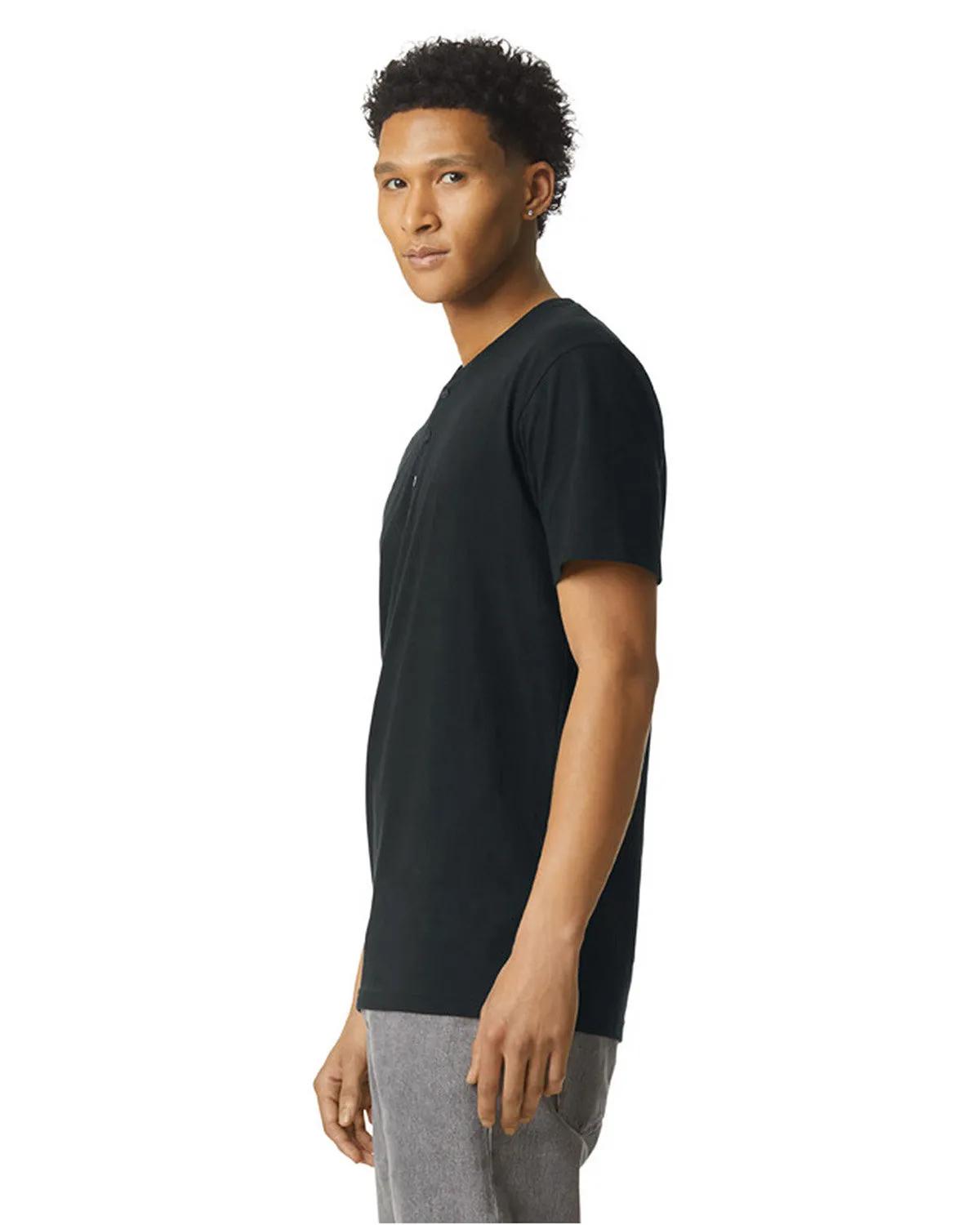 Unisex CVC Henley T-Shirt 14 of 14