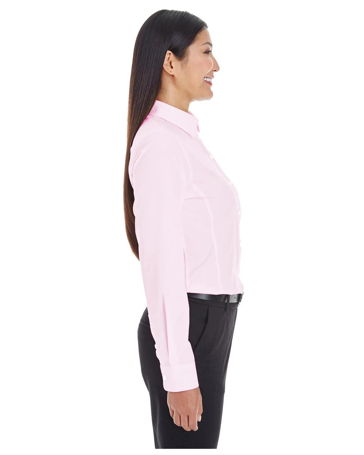 Ladies' Crown Collection® Striped Woven Shirt 10 of 14