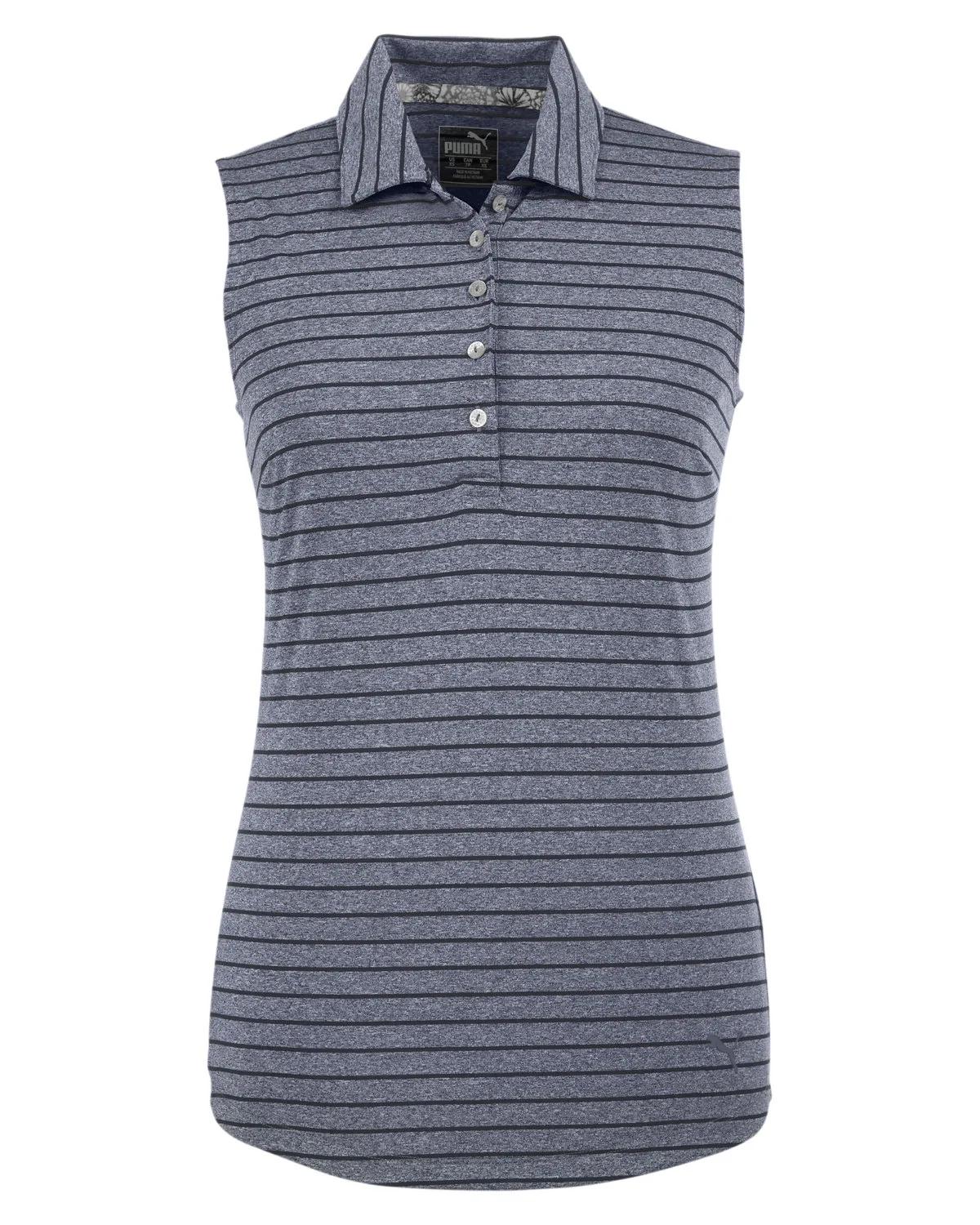 Ladies' Rotation Stripe Sleeveless Polo 10 of 15
