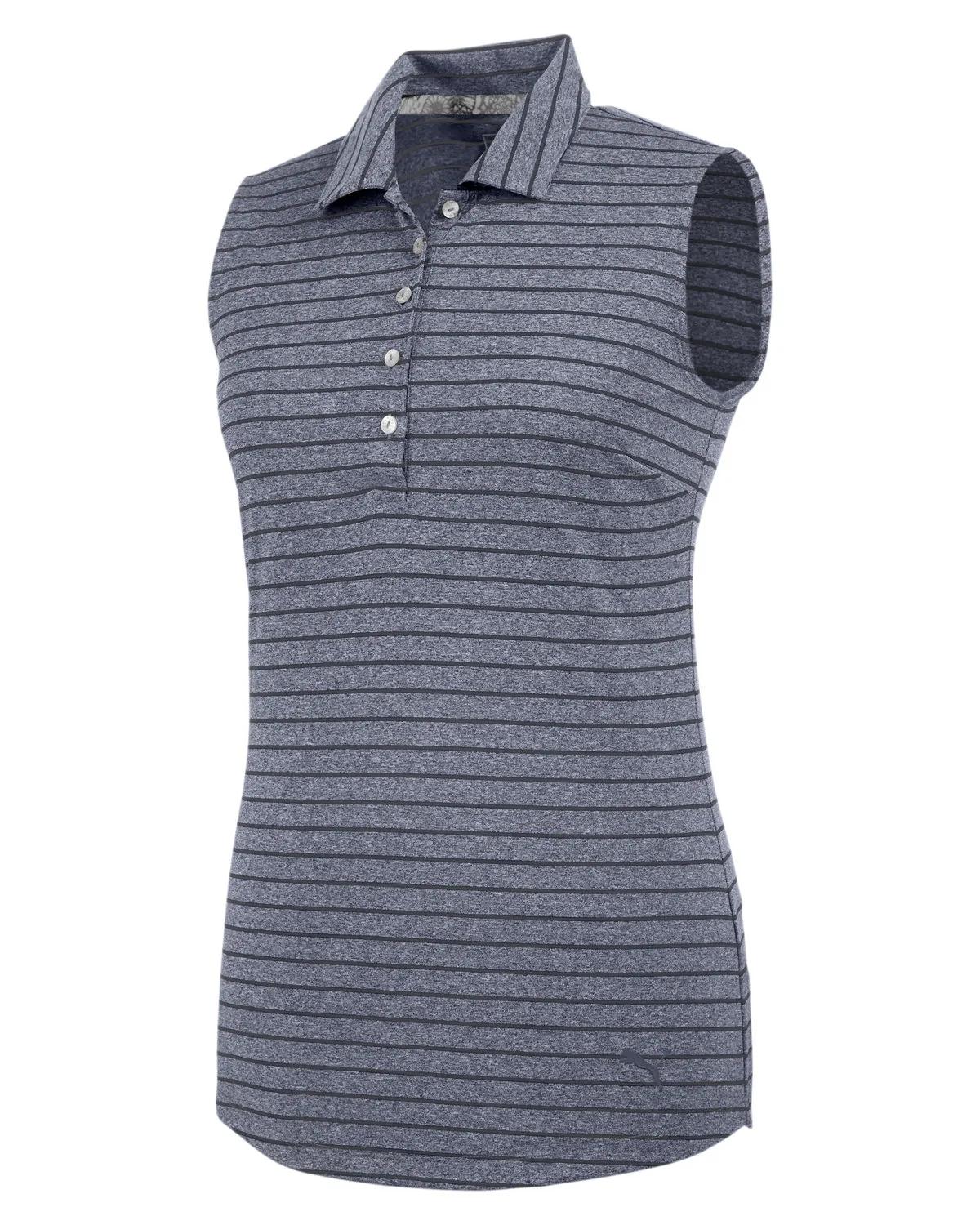 Ladies' Rotation Stripe Sleeveless Polo 13 of 15