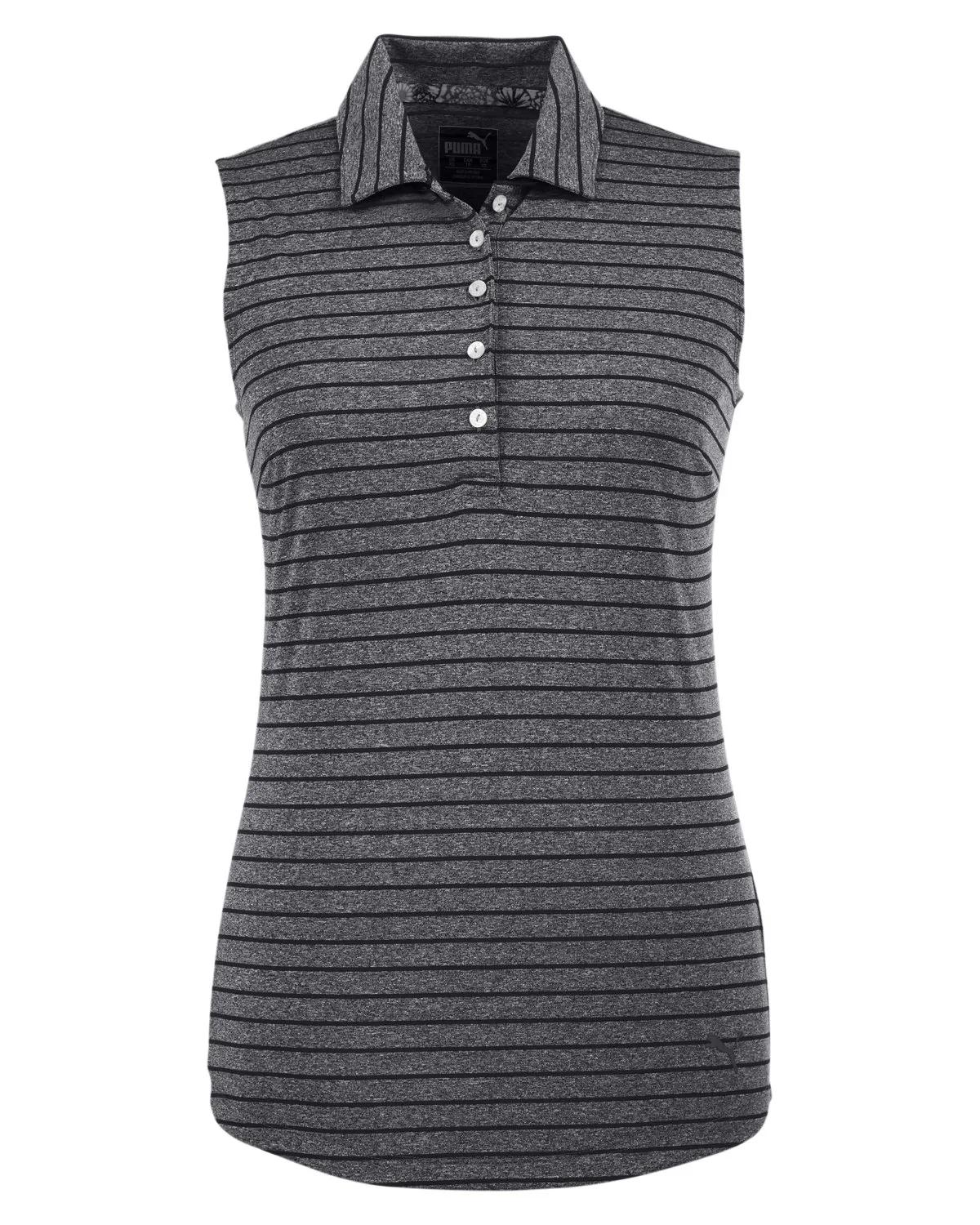 Ladies' Rotation Stripe Sleeveless Polo 2 of 15