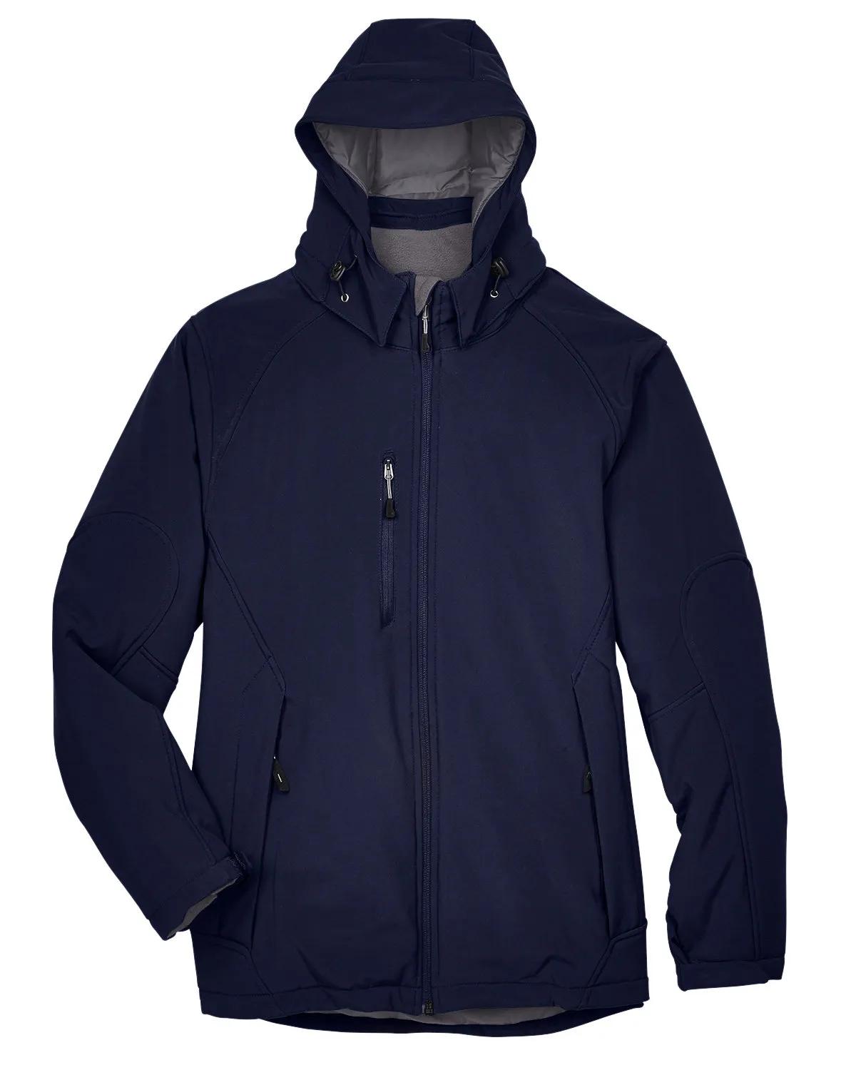 Men's Glacier Insulated Three-Layer Fleece Bonded Soft Shell Jacket with Detachable Hood 10 of 11