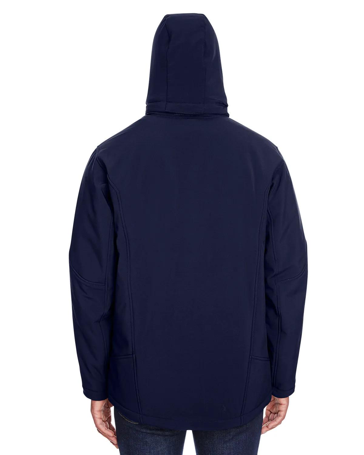 Men's Glacier Insulated Three-Layer Fleece Bonded Soft Shell Jacket with Detachable Hood 8 of 11