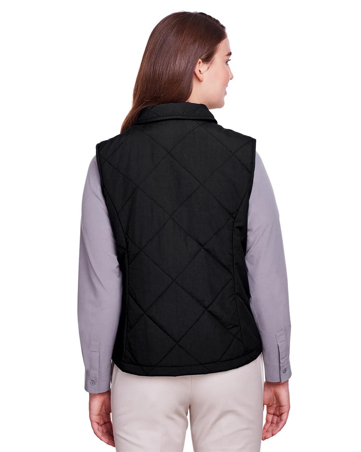 Ladies' Dawson Quilted Hacking Vest 2 of 11