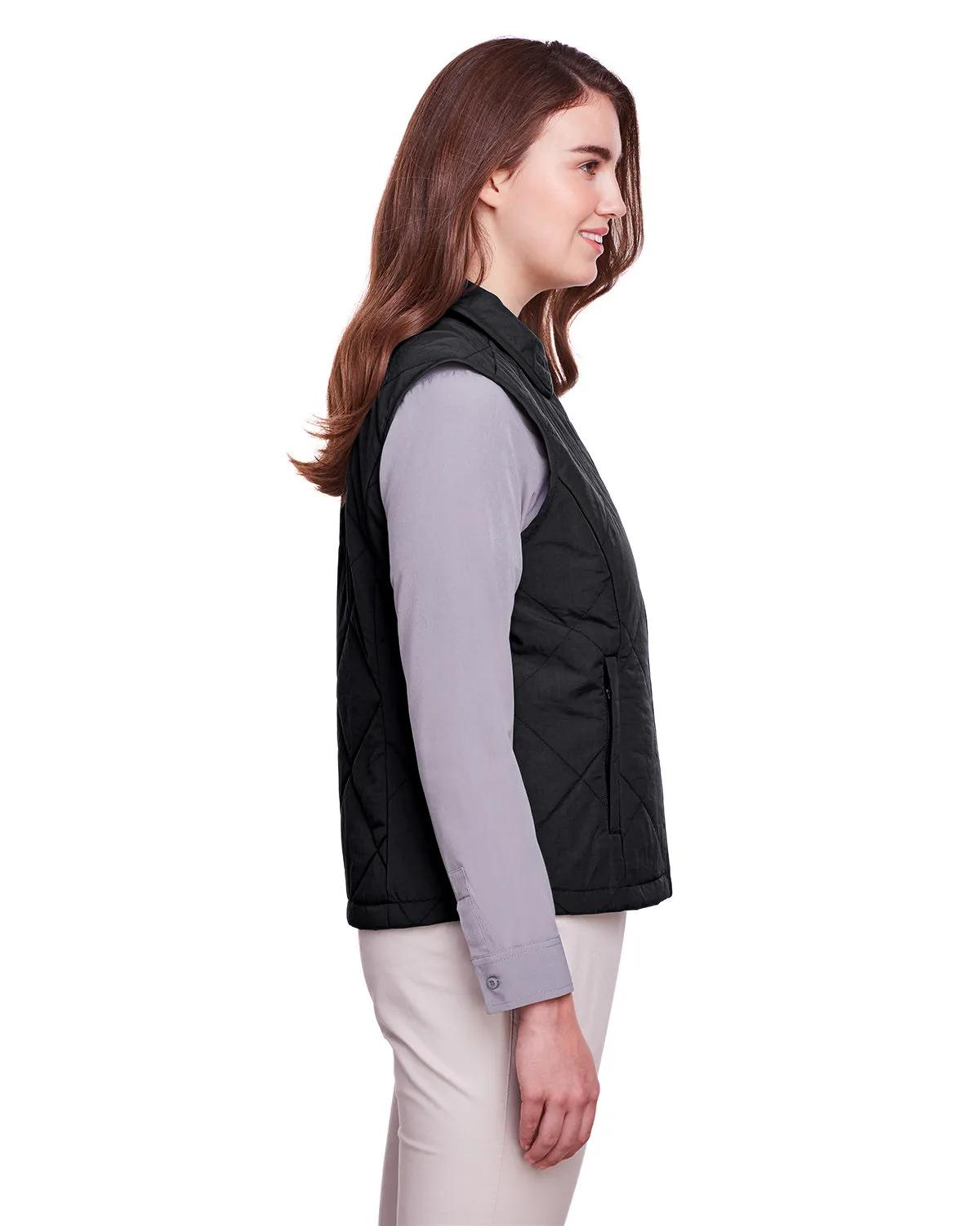 Ladies' Dawson Quilted Hacking Vest 3 of 11
