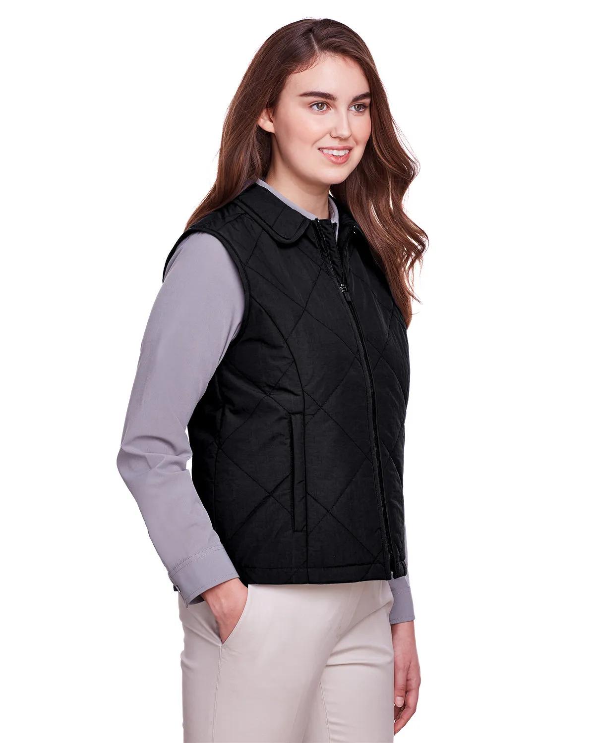 Ladies' Dawson Quilted Hacking Vest 3 of 11