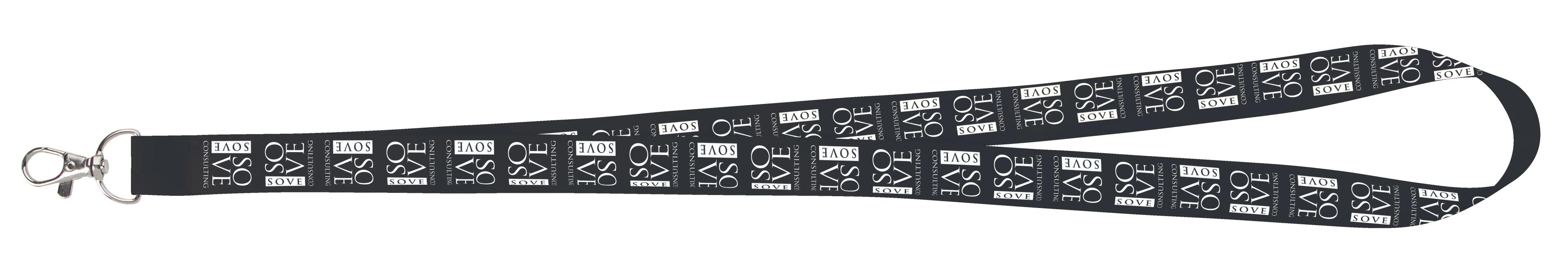 Universal Source® 3/4" Satin Screen Print Lanyard 13 of 21