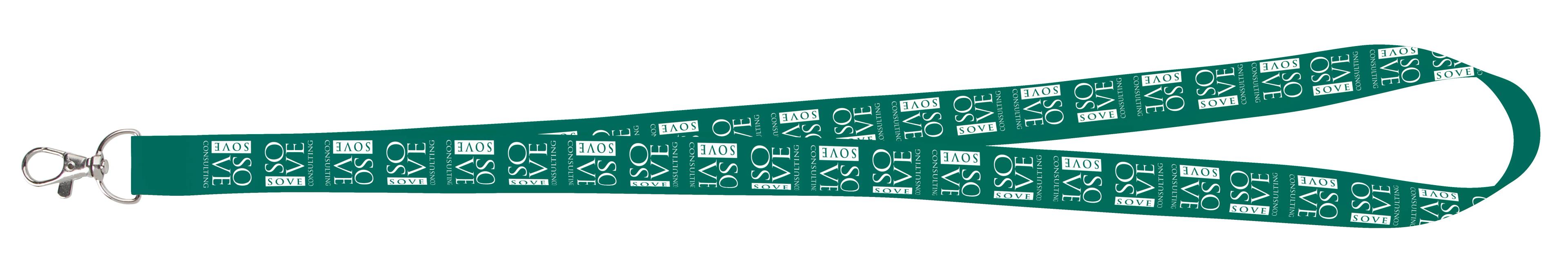 Universal Source® 3/4" Satin Screen Print Lanyard 15 of 21