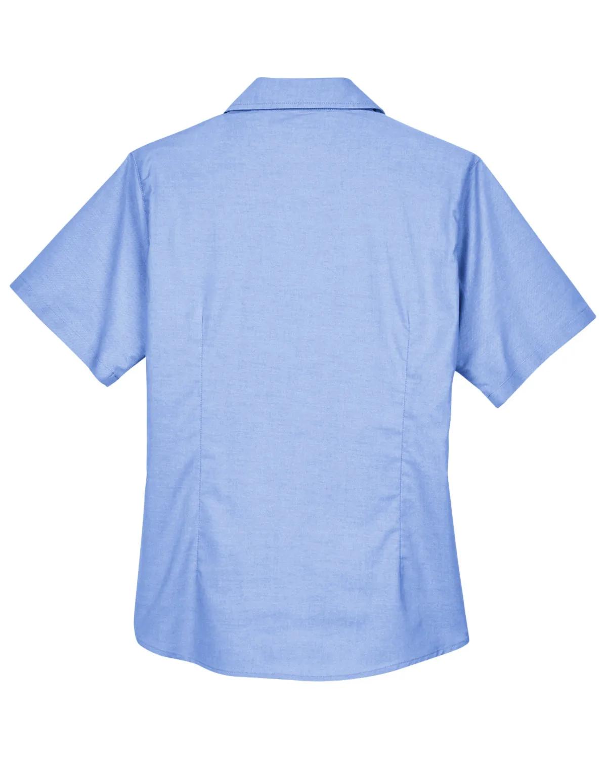 Ladies' Short-Sleeve Oxford with Stain-Release 4 of 12