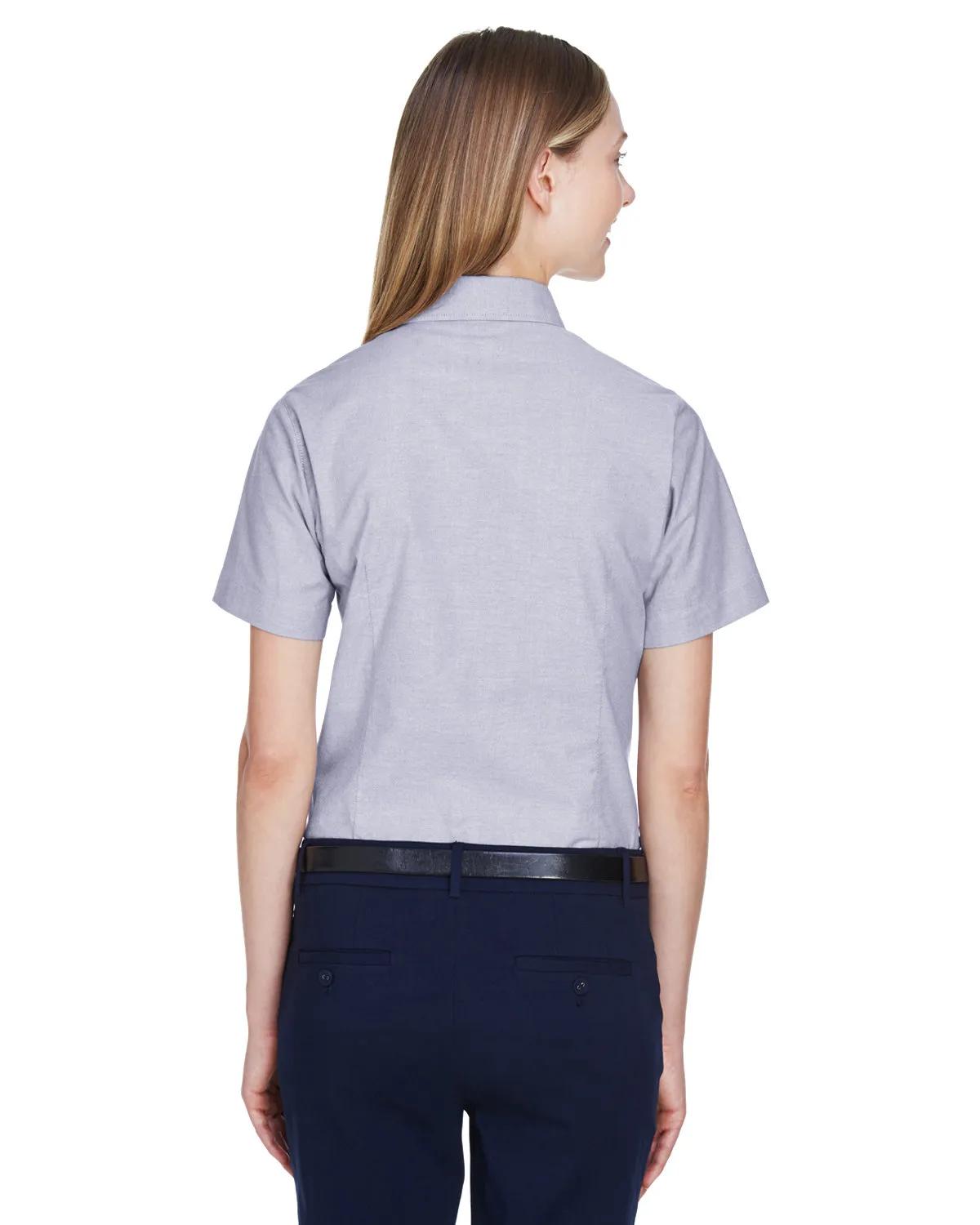 Ladies' Short-Sleeve Oxford with Stain-Release 8 of 12