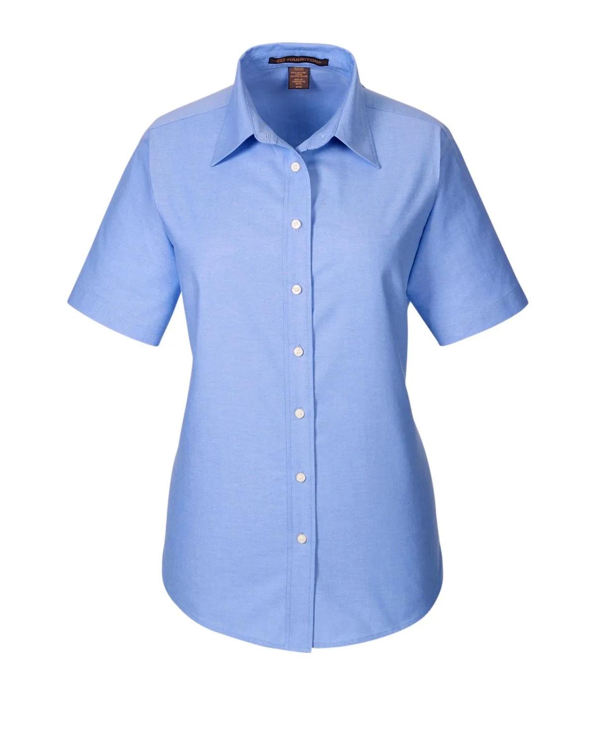 Ladies' Short-Sleeve Oxford with Stain-Release 5 of 12