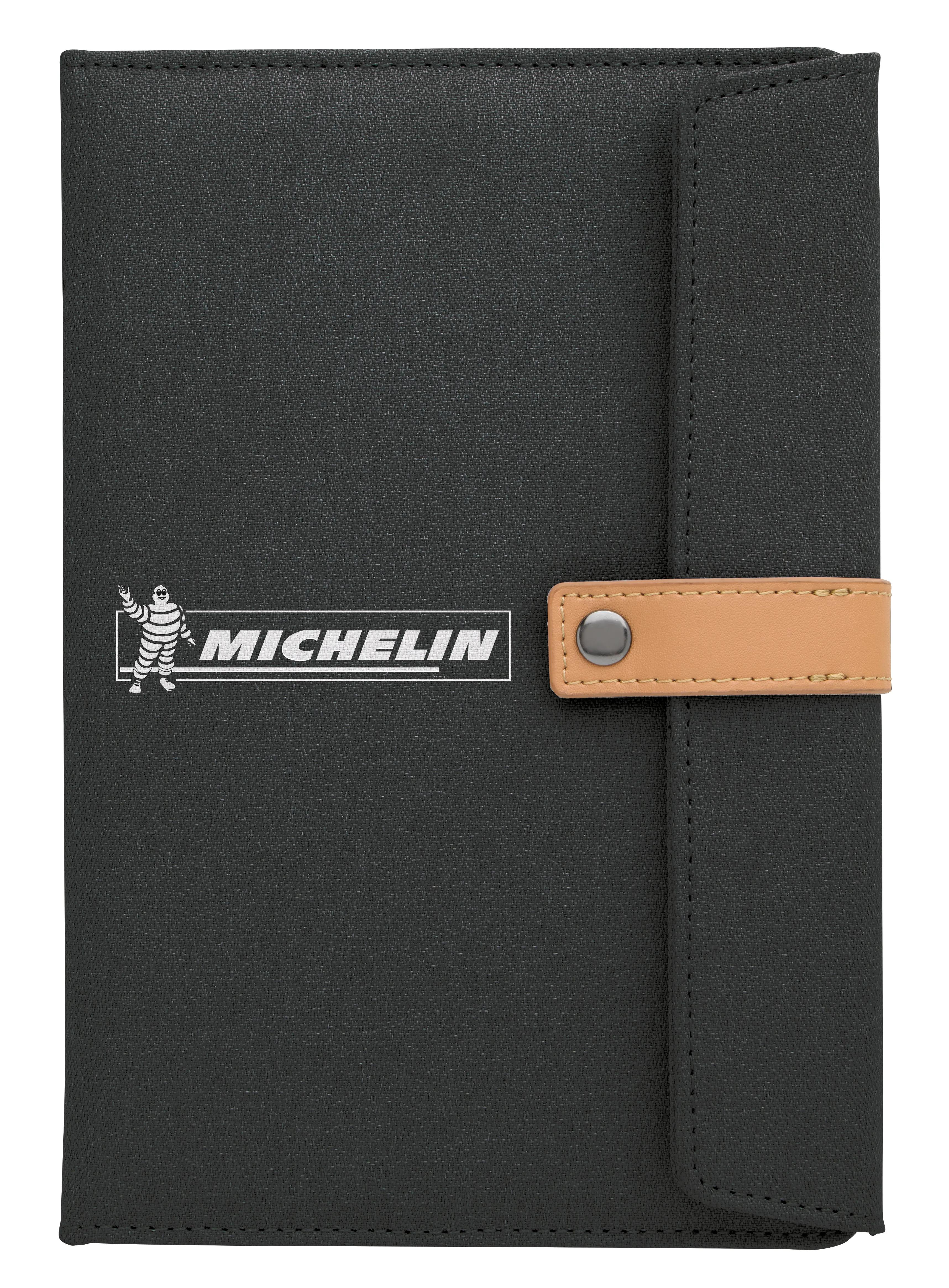 Two-Tone Journal with Leather Closure 9 of 9