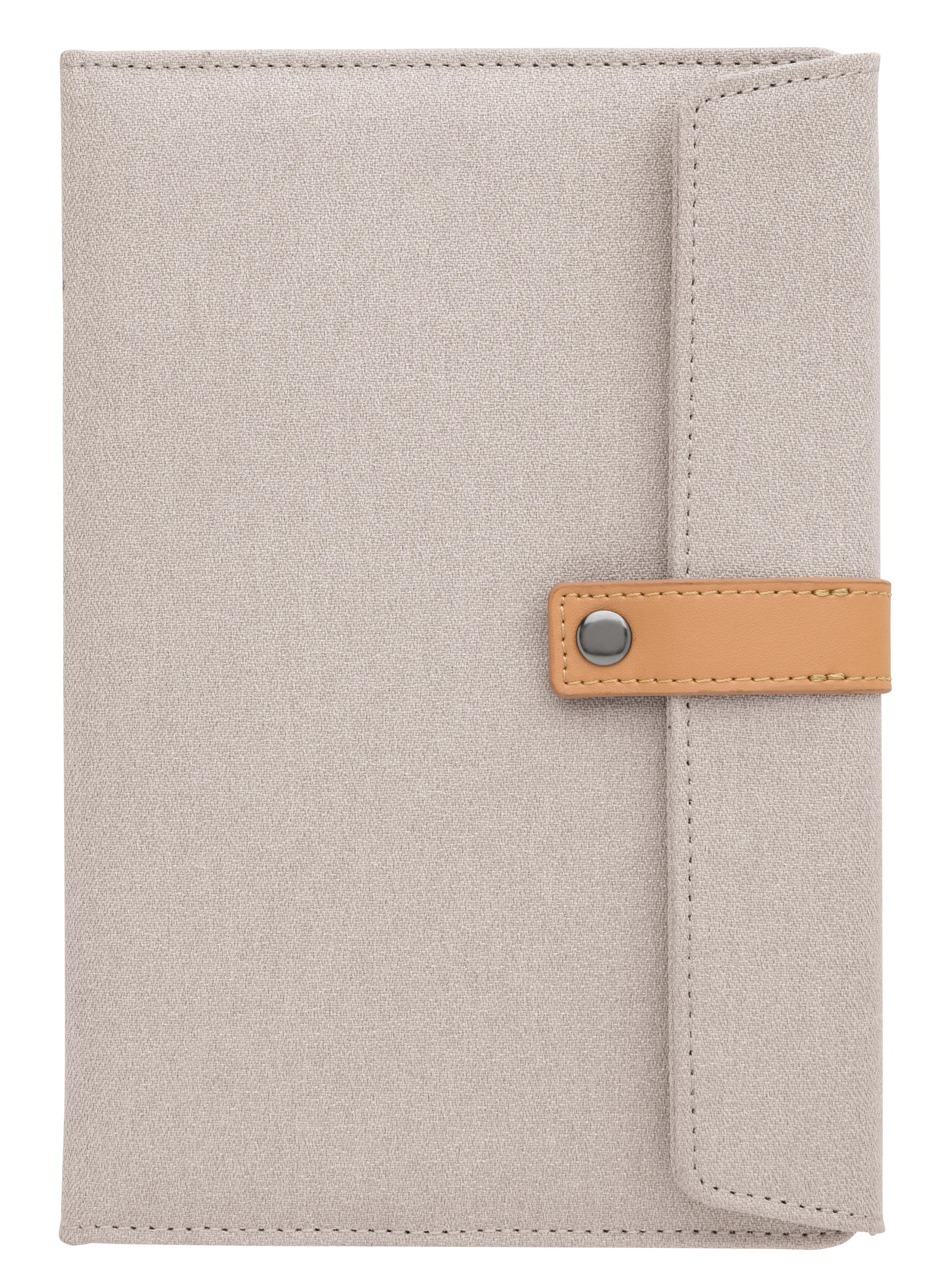 Two-Tone Journal with Leather Closure 8 of 9