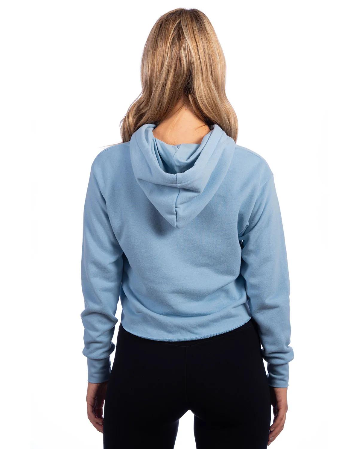 Ladies' Laguna Cropped Pullover Hooded Sweatshirt 16 of 31