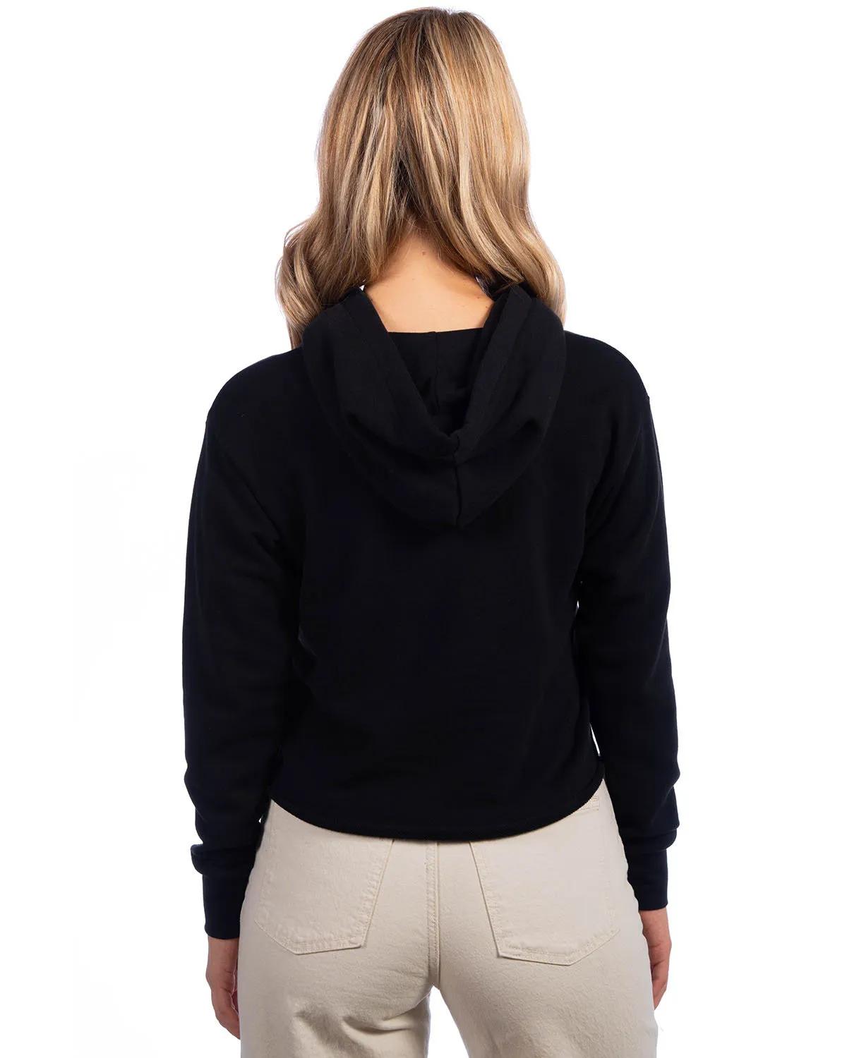 Ladies' Laguna Cropped Pullover Hooded Sweatshirt 30 of 31