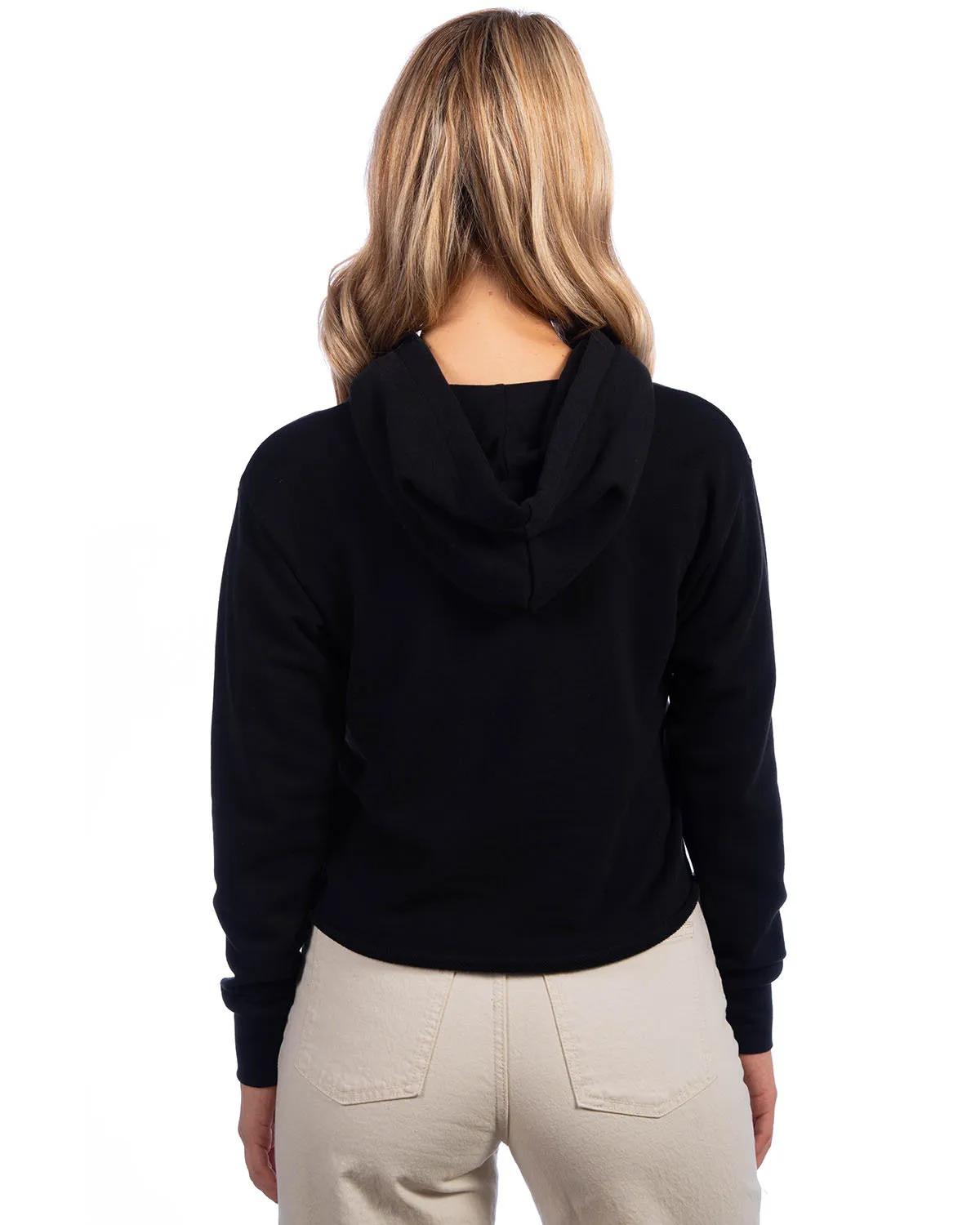 Ladies' Laguna Cropped Pullover Hooded Sweatshirt 12 of 31