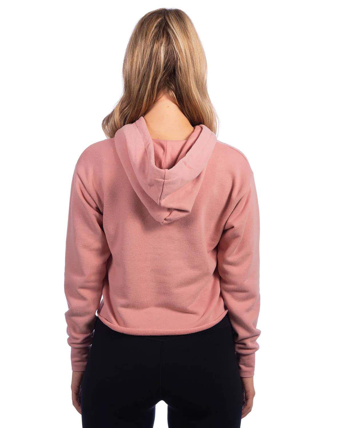 Ladies' Laguna Cropped Pullover Hooded Sweatshirt 26 of 31