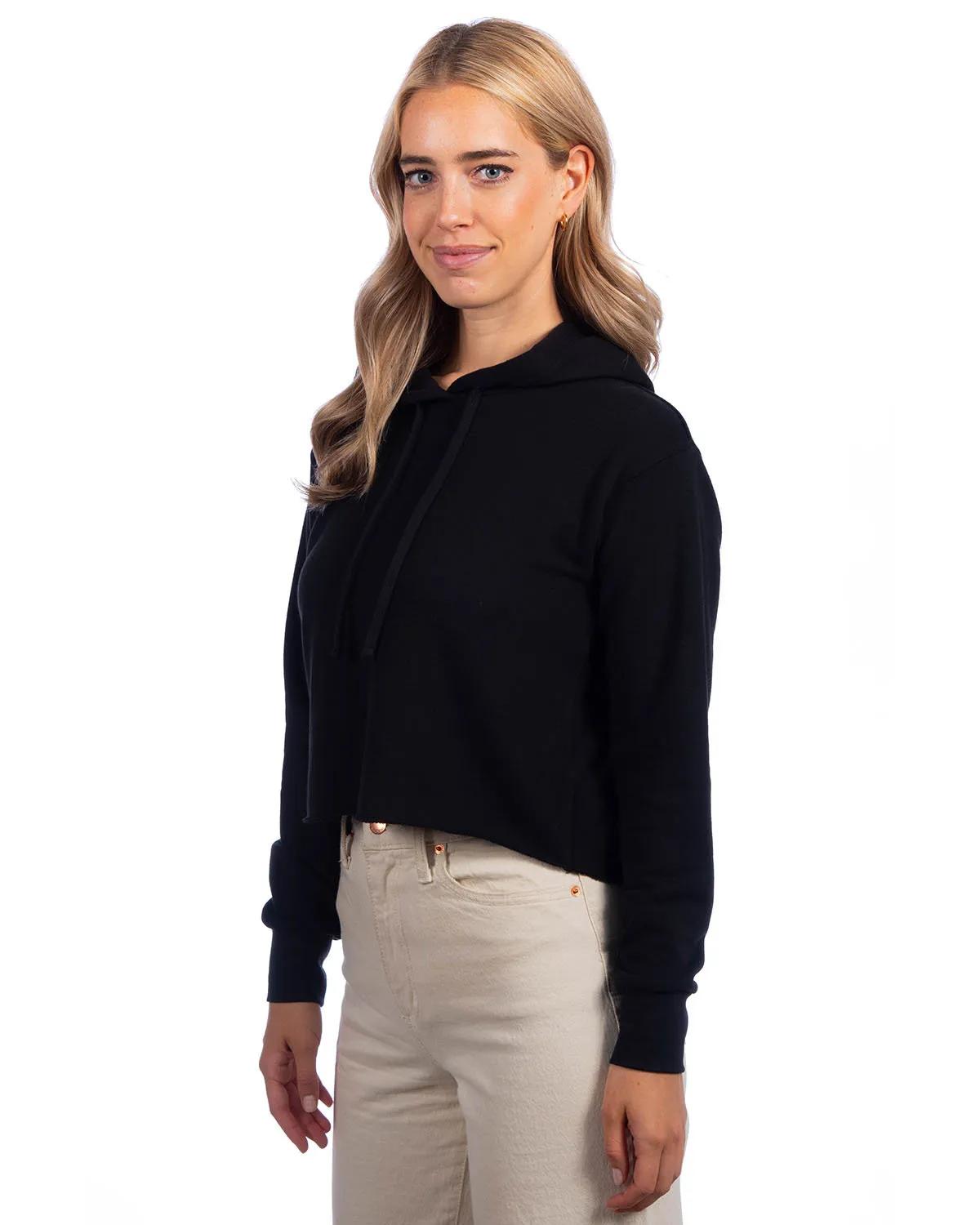 Ladies' Laguna Cropped Pullover Hooded Sweatshirt 31 of 31