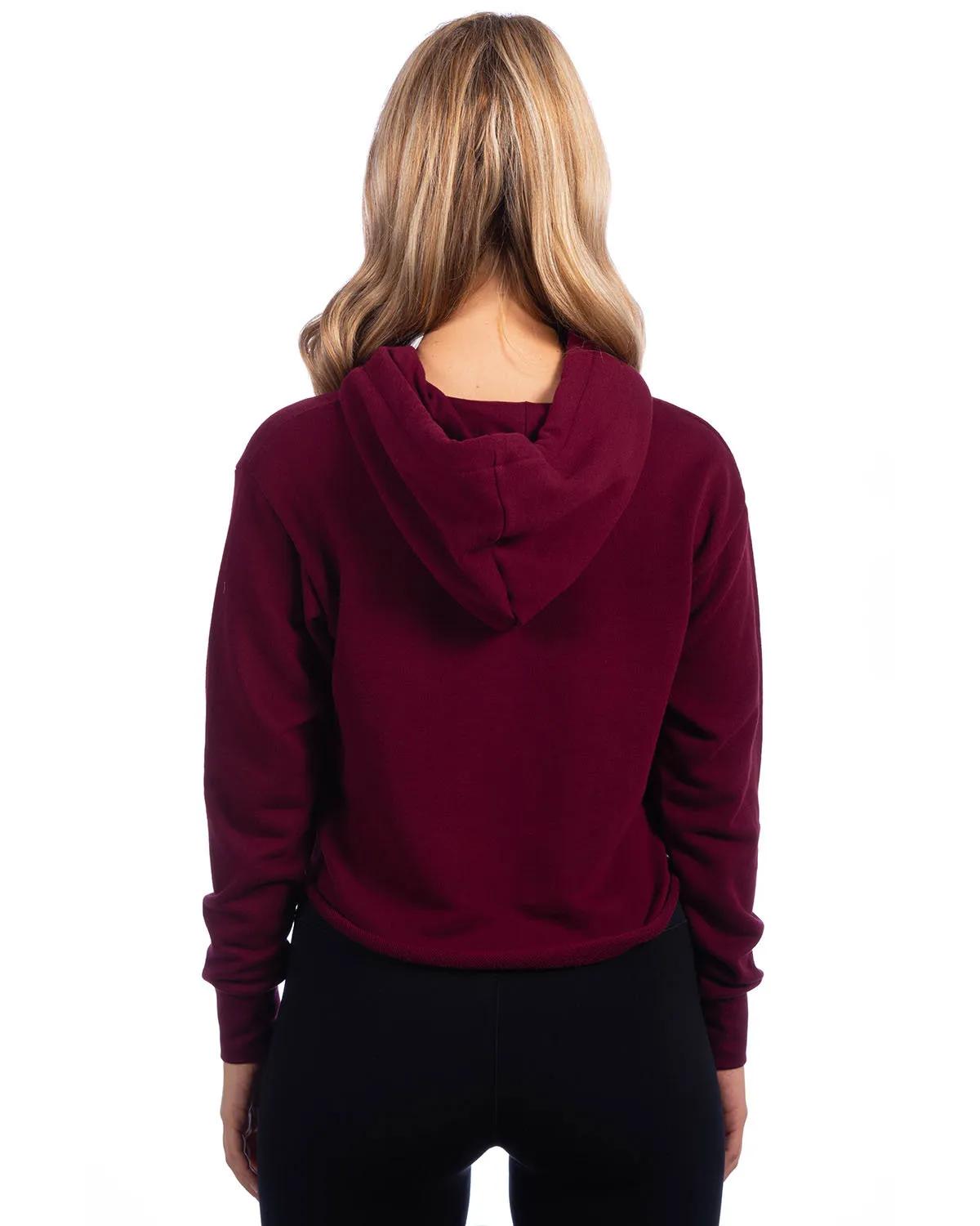Ladies' Laguna Cropped Pullover Hooded Sweatshirt 18 of 31