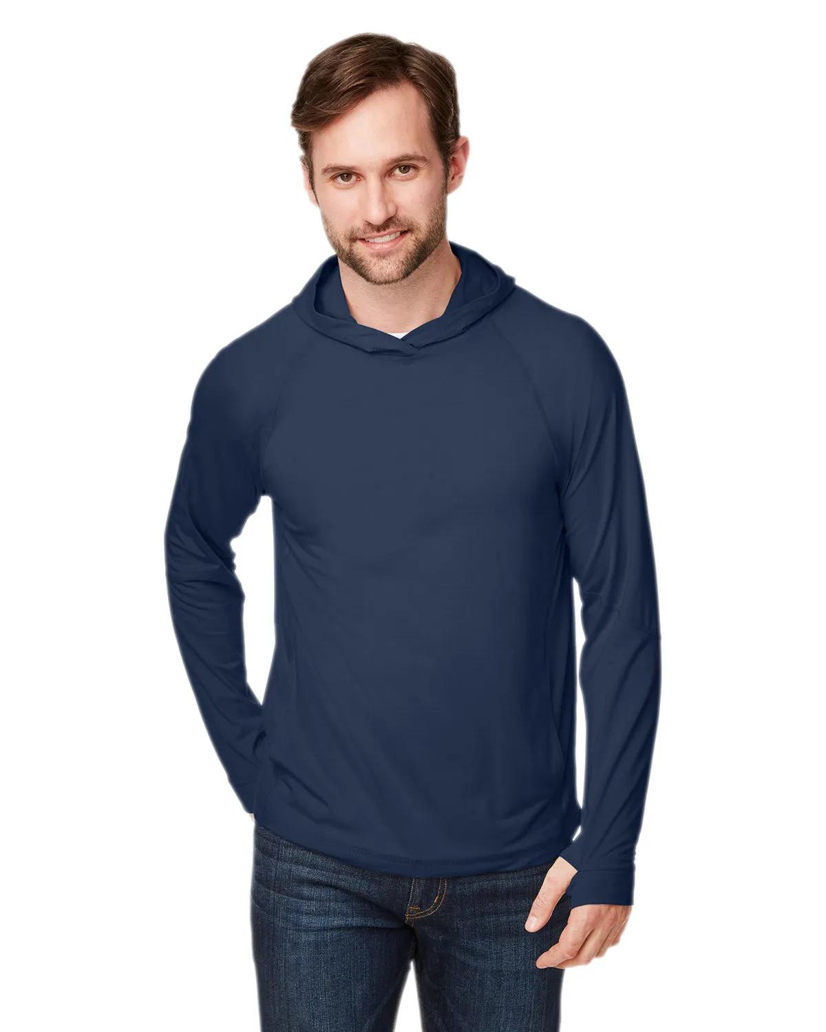 Unisex JAQ Stretch Performance Hooded T-Shirt 1 of 39