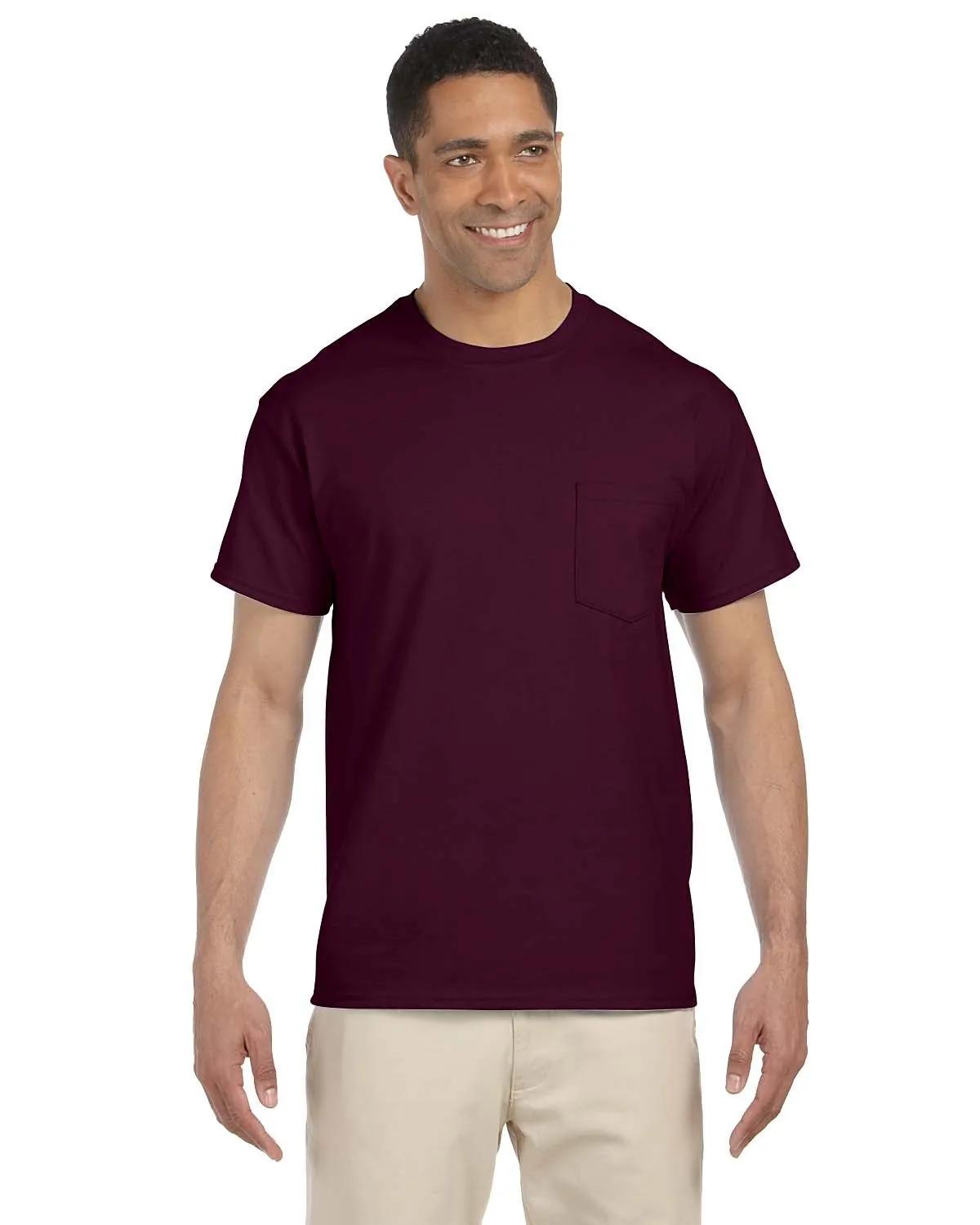 Adult Ultra Cotton®Pocket T-Shirt 1 of 87