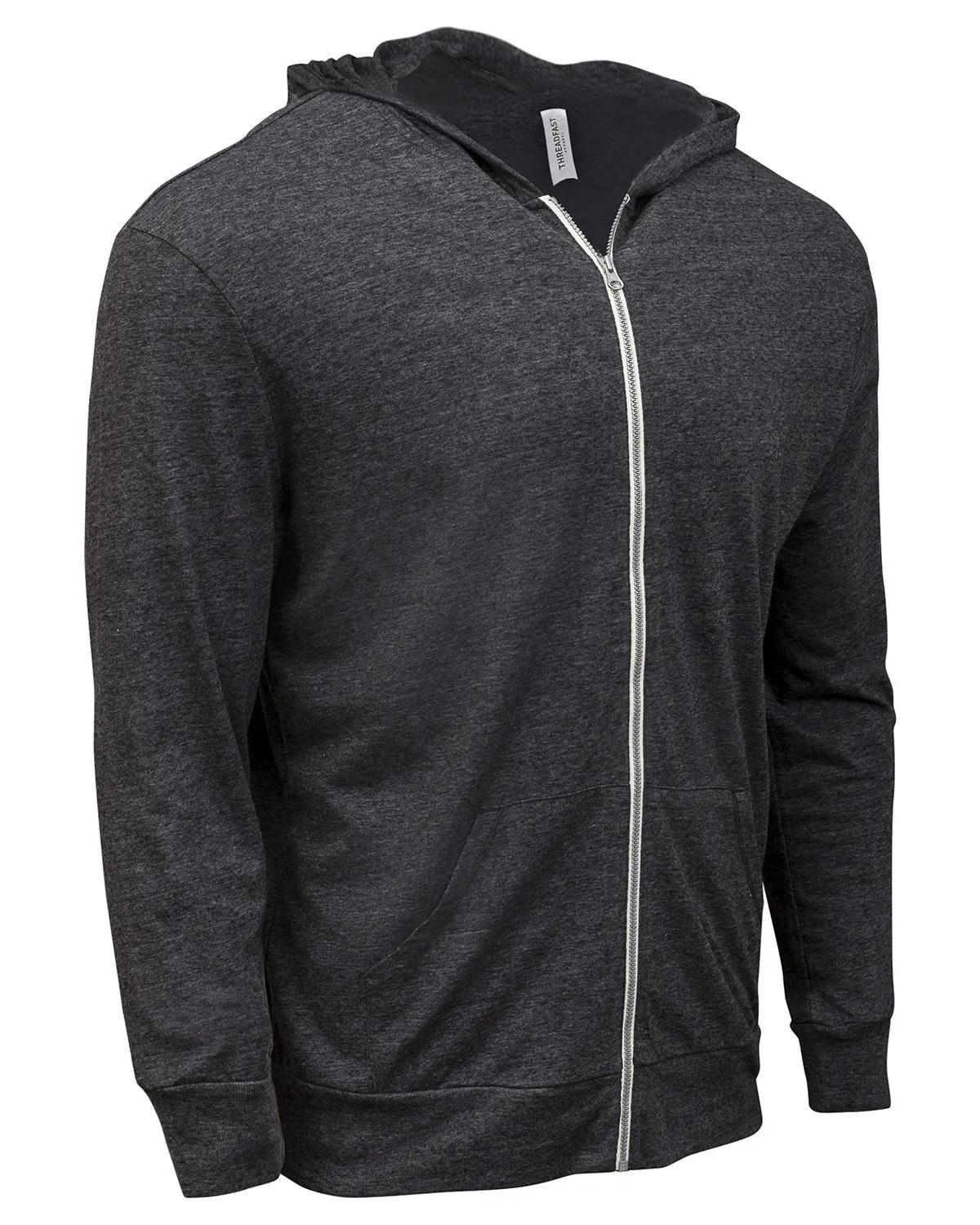 Unisex Triblend Full-Zip Light Hoodie 18 of 46