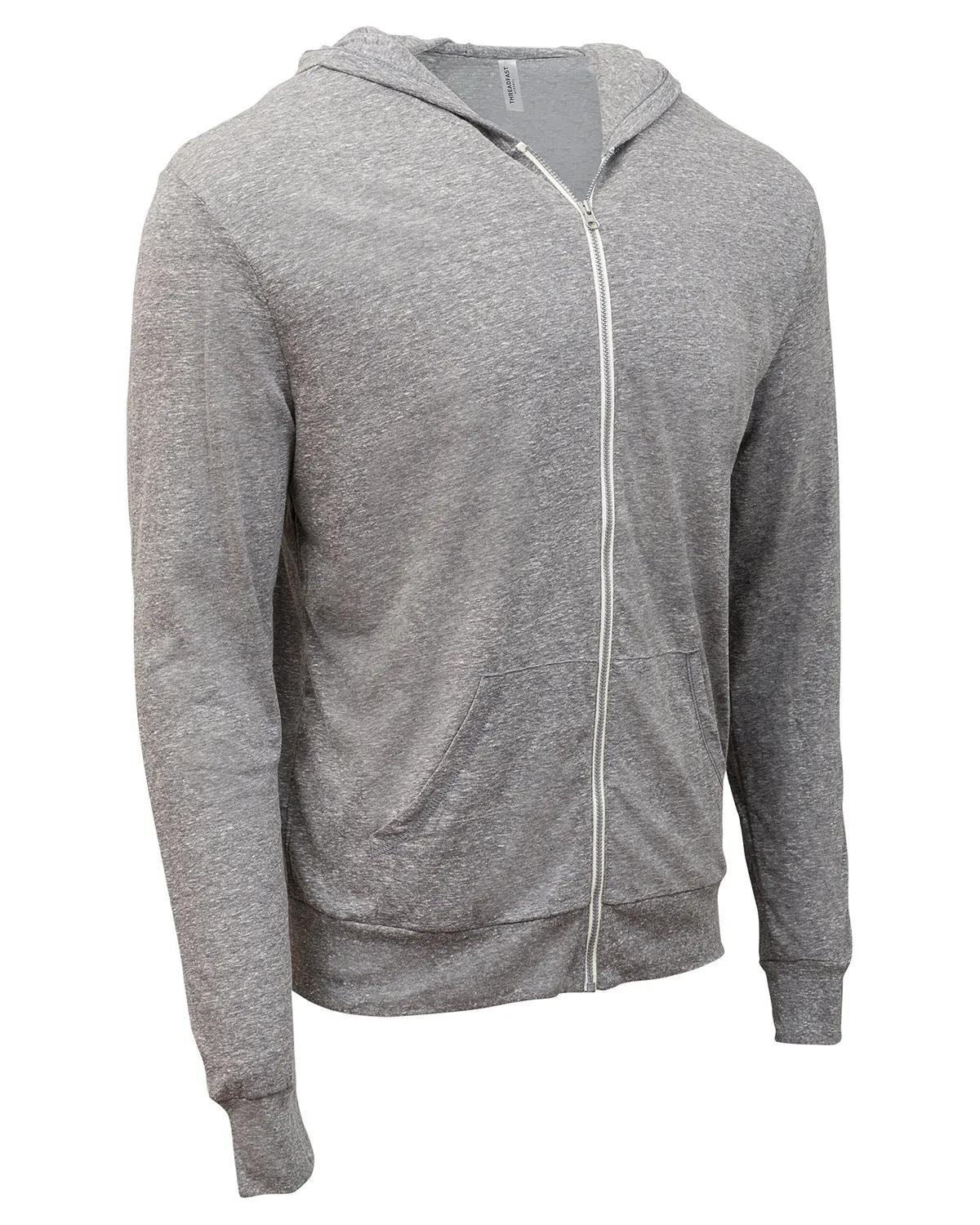 Unisex Triblend Full-Zip Light Hoodie 33 of 46