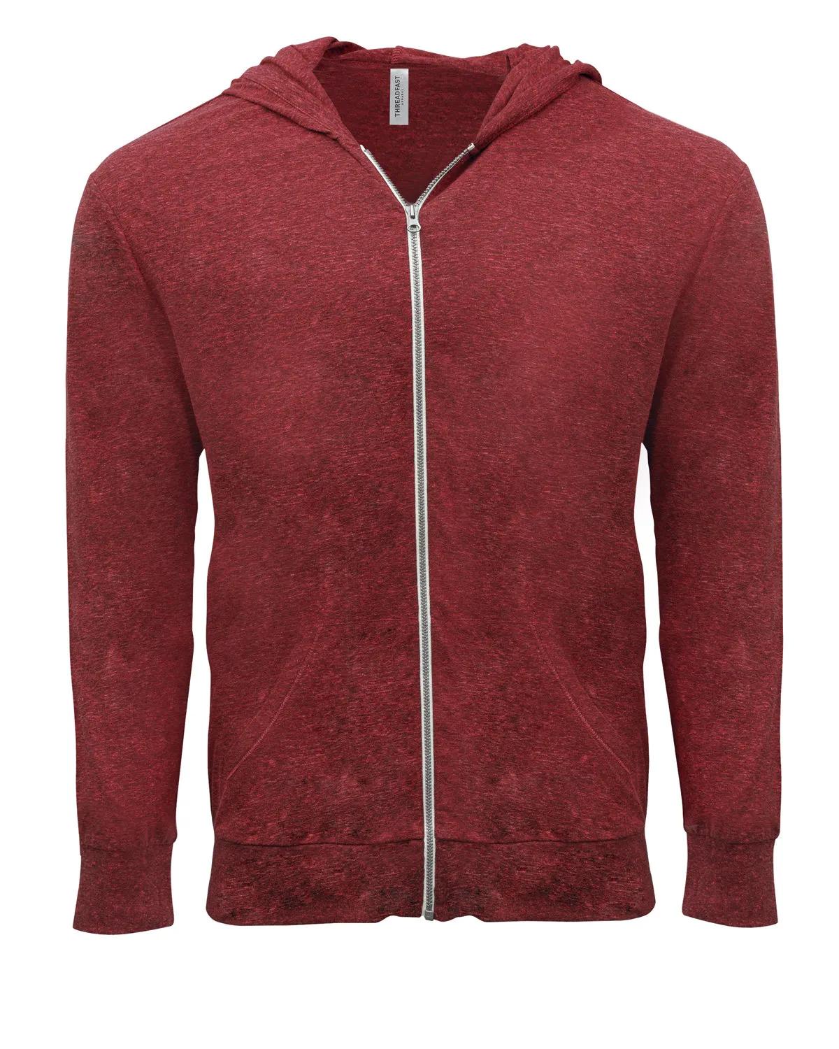 Unisex Triblend Full-Zip Light Hoodie 11 of 46