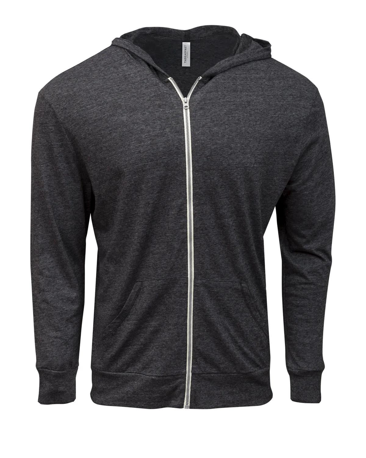 Unisex Triblend Full-Zip Light Hoodie 17 of 46