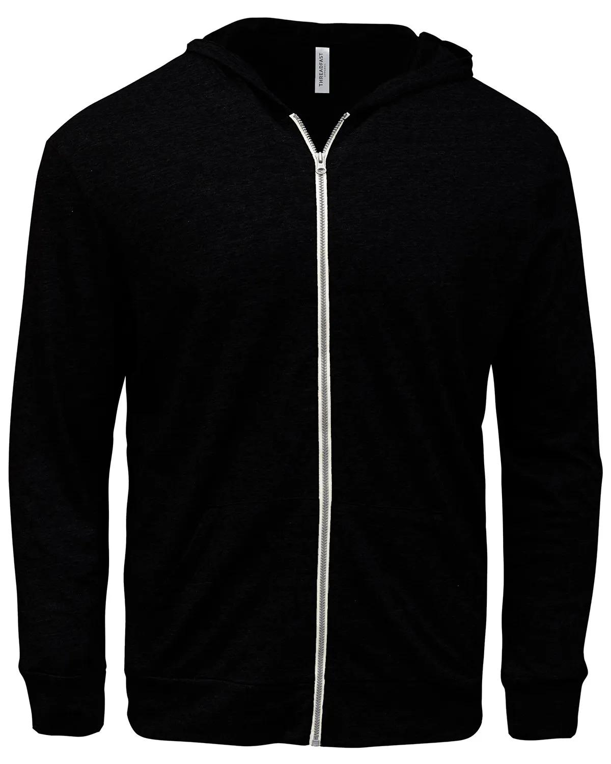 Unisex Triblend Full-Zip Light Hoodie 45 of 46