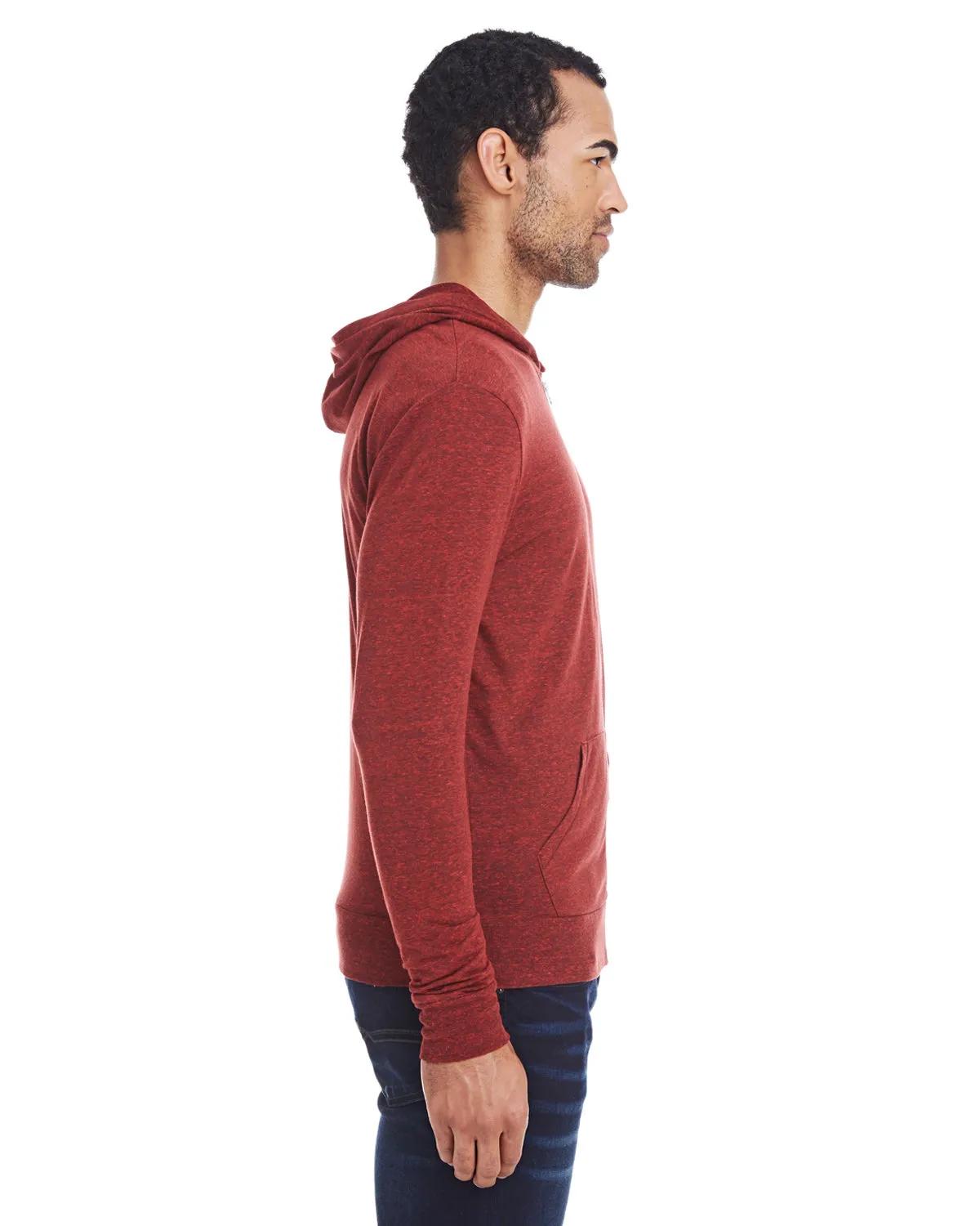 Unisex Triblend Full-Zip Light Hoodie 10 of 46