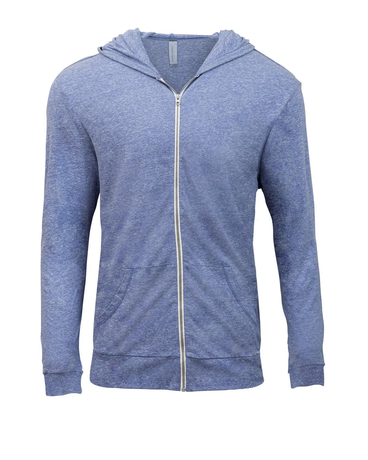 Unisex Triblend Full-Zip Light Hoodie 27 of 46