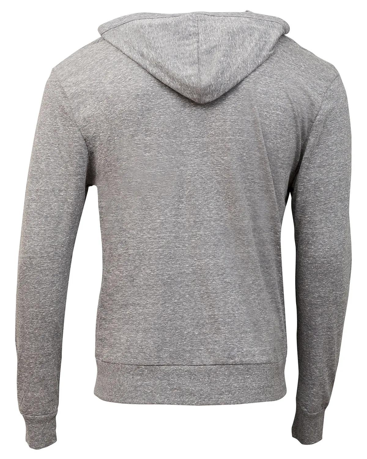 Unisex Triblend Full-Zip Light Hoodie 25 of 46